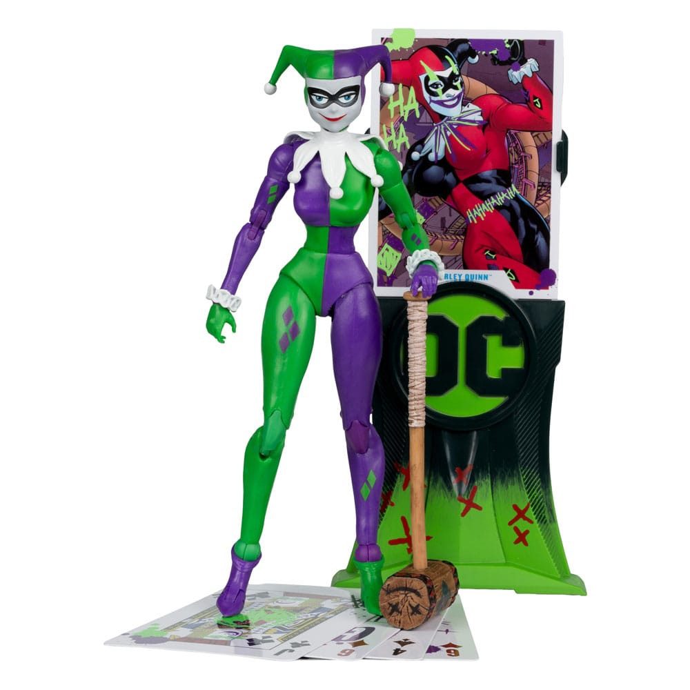 McFarlane Toys Actionfigur DC Multiverse Harley Quinn (DC Classic) Jokerized (Gold Label)