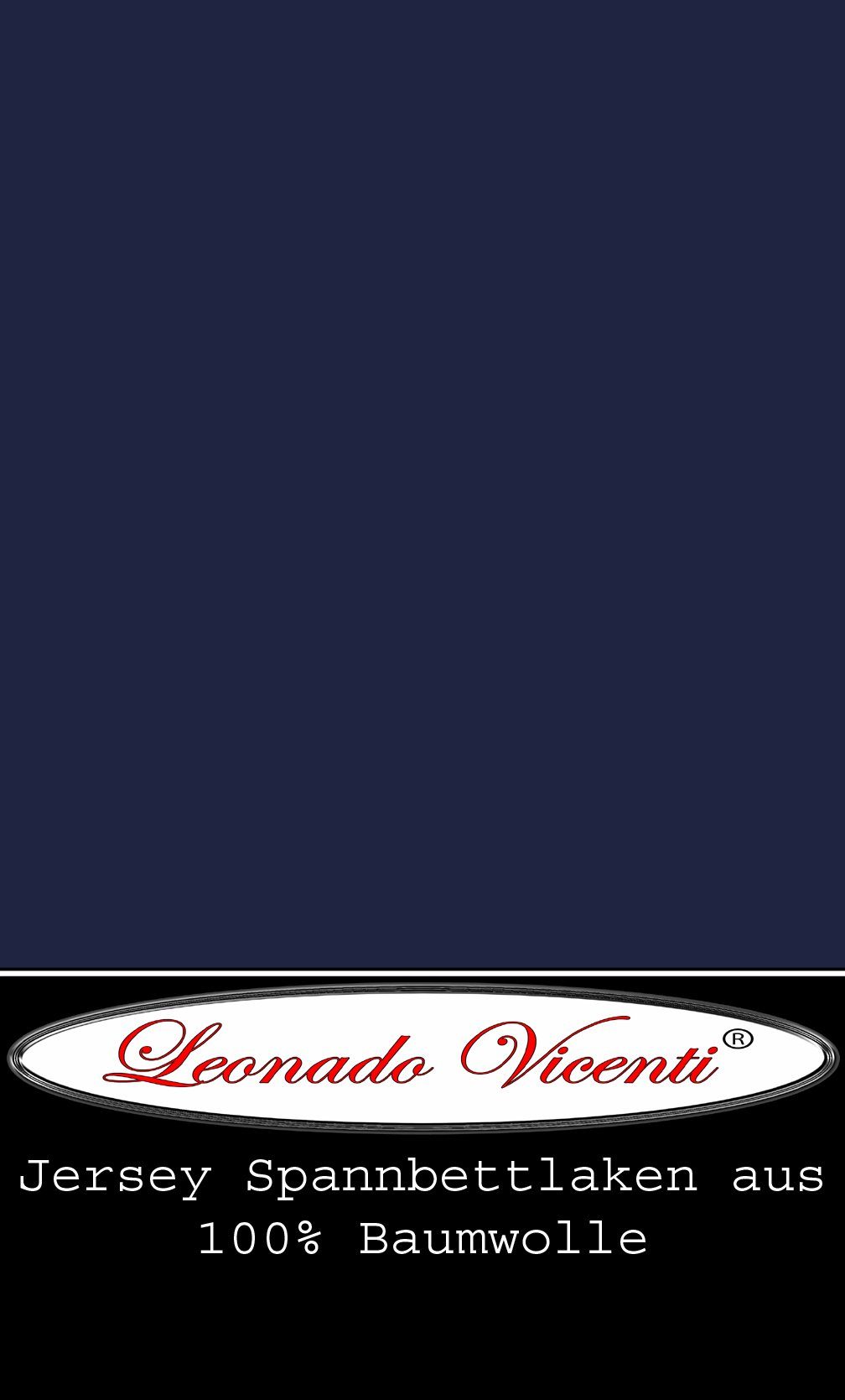 Leonado Vicenti Spannbettlaken Baumwolle Bettlaken auch für Boxspringbetten günstig online kaufen