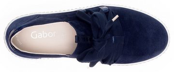 Gabor Plateausneaker Slip-On Sneaker, Slipper, Schnürschuh mit Zierschnürung
