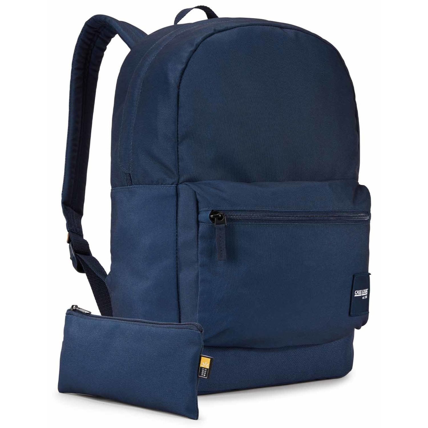 Case Logic Notebookrucksack Commence Backpack Rucksack Dress Blu 24L (Rucksack mit Mäppchen), Notebook-Tasche Bag für 15" 15,4" 15,6" 16" 16,2" Zoll Notebook Laptop