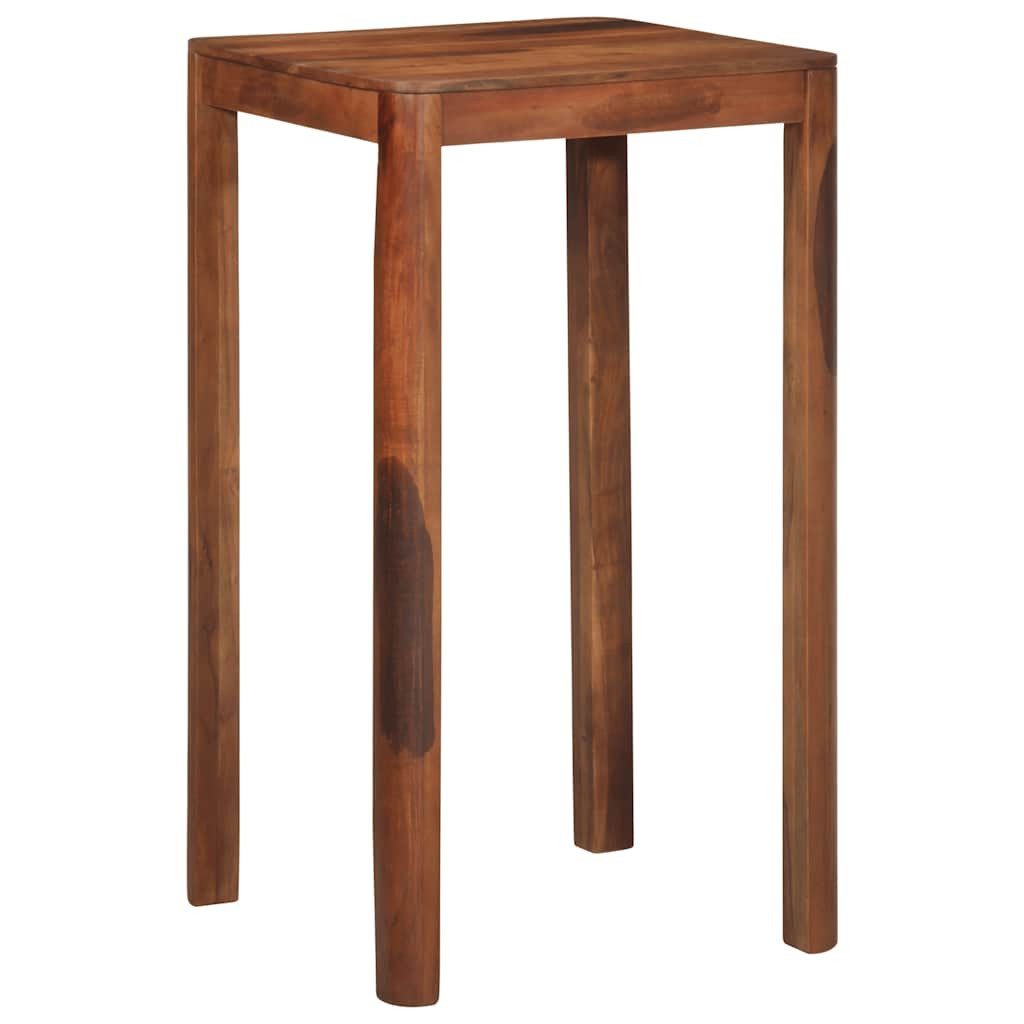 vidaXL Esstisch Bartisch 60x60x107 cm Massivholz günstig online kaufen