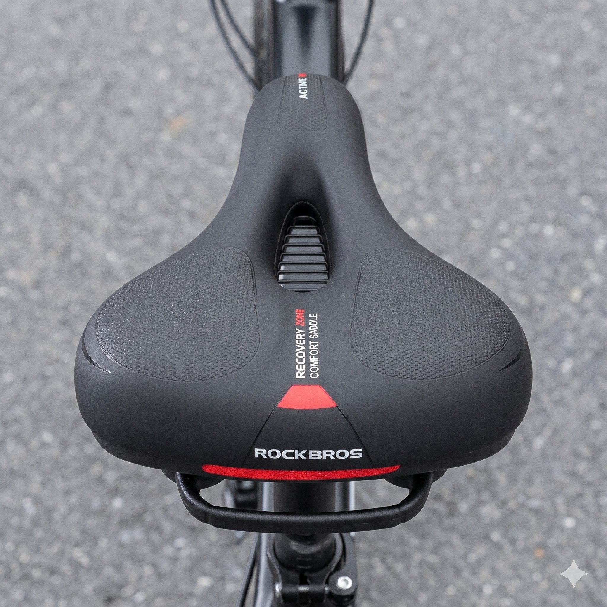 ROCKBROS Fahrradsattel Fahrradsattel,Komfort, wasserdicht & stoßdämpfend, Ergonomisches Design