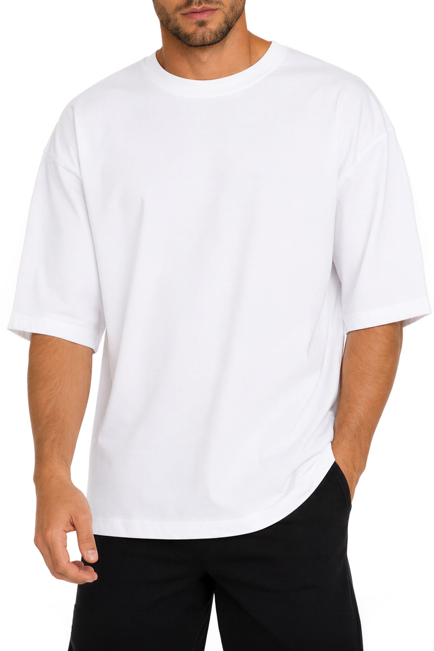 Oversize-Shirt Herren Oversized Kurzarmshirt 25RS070