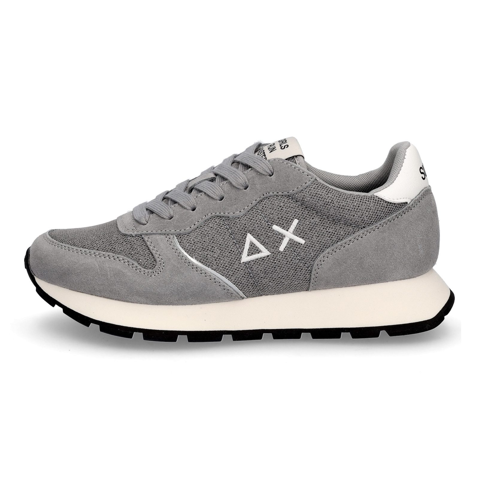 SUN 68 Sun68 Damen Sneaker Ally Glitter Textile grau Sneaker