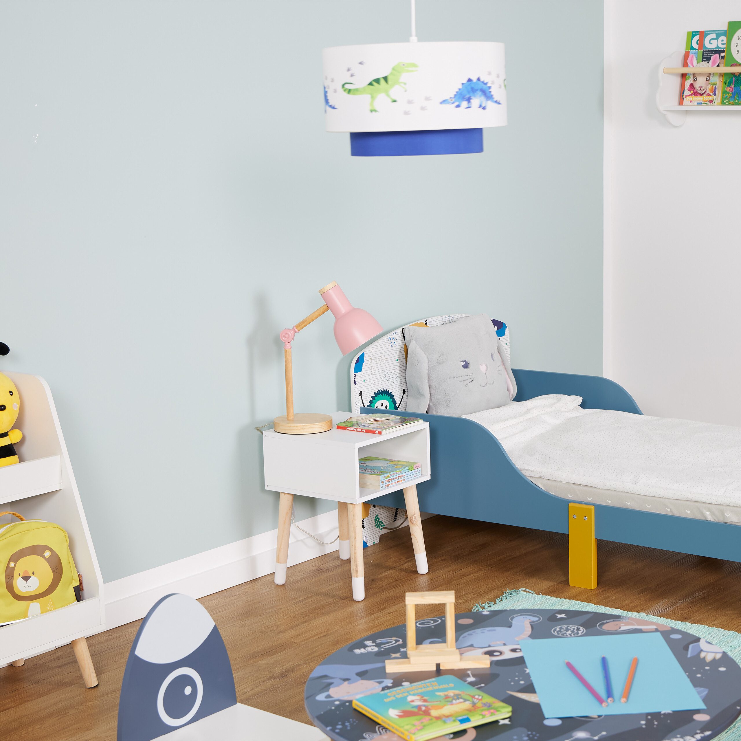 relaxdays Nachttisch für Kinder mit offenem Fach günstig online kaufen