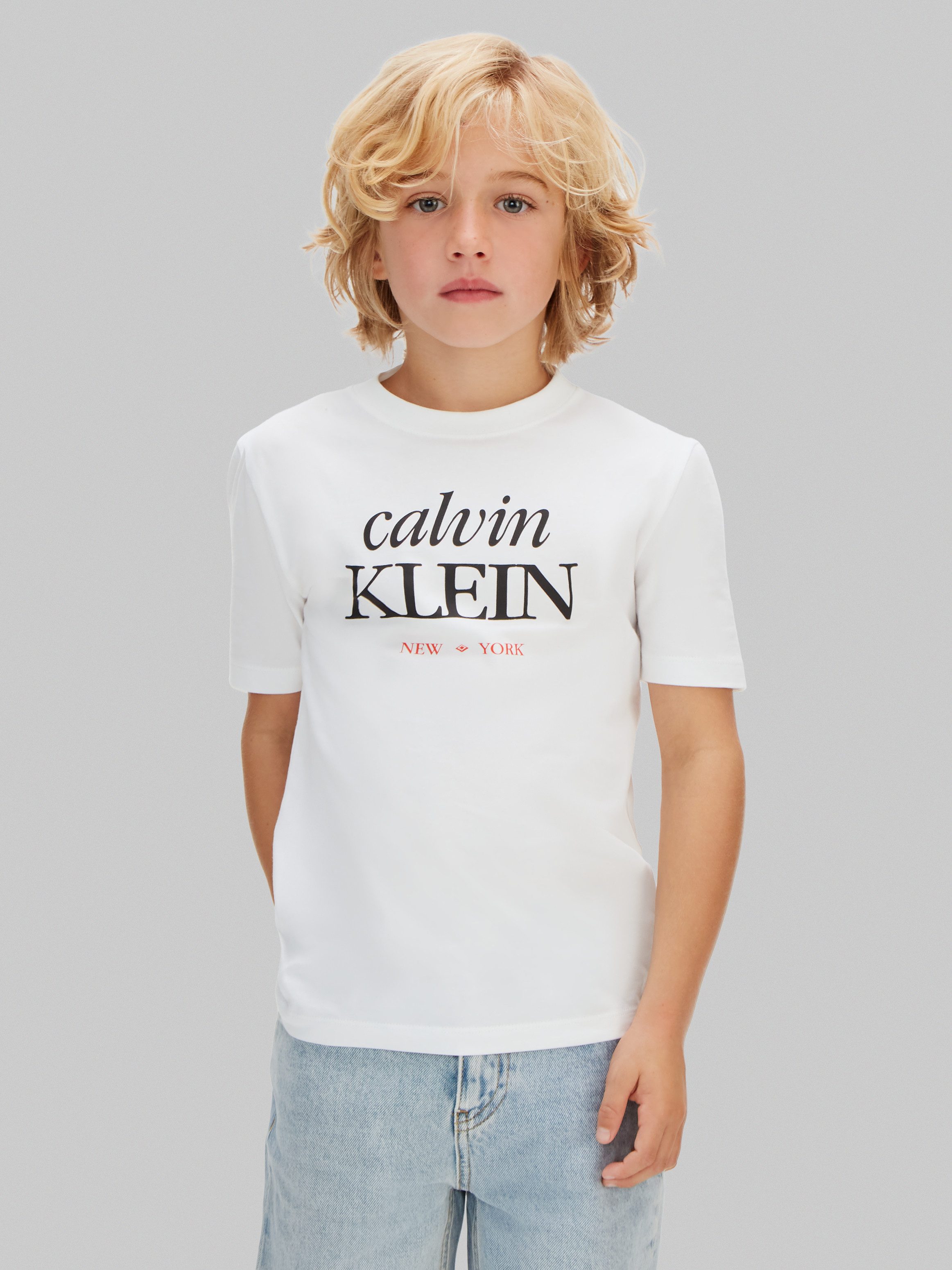 Calvin Klein Jeans T-Shirt LOGO T-SHIRT Regular fit für Kinder, mit Logoschriftzug