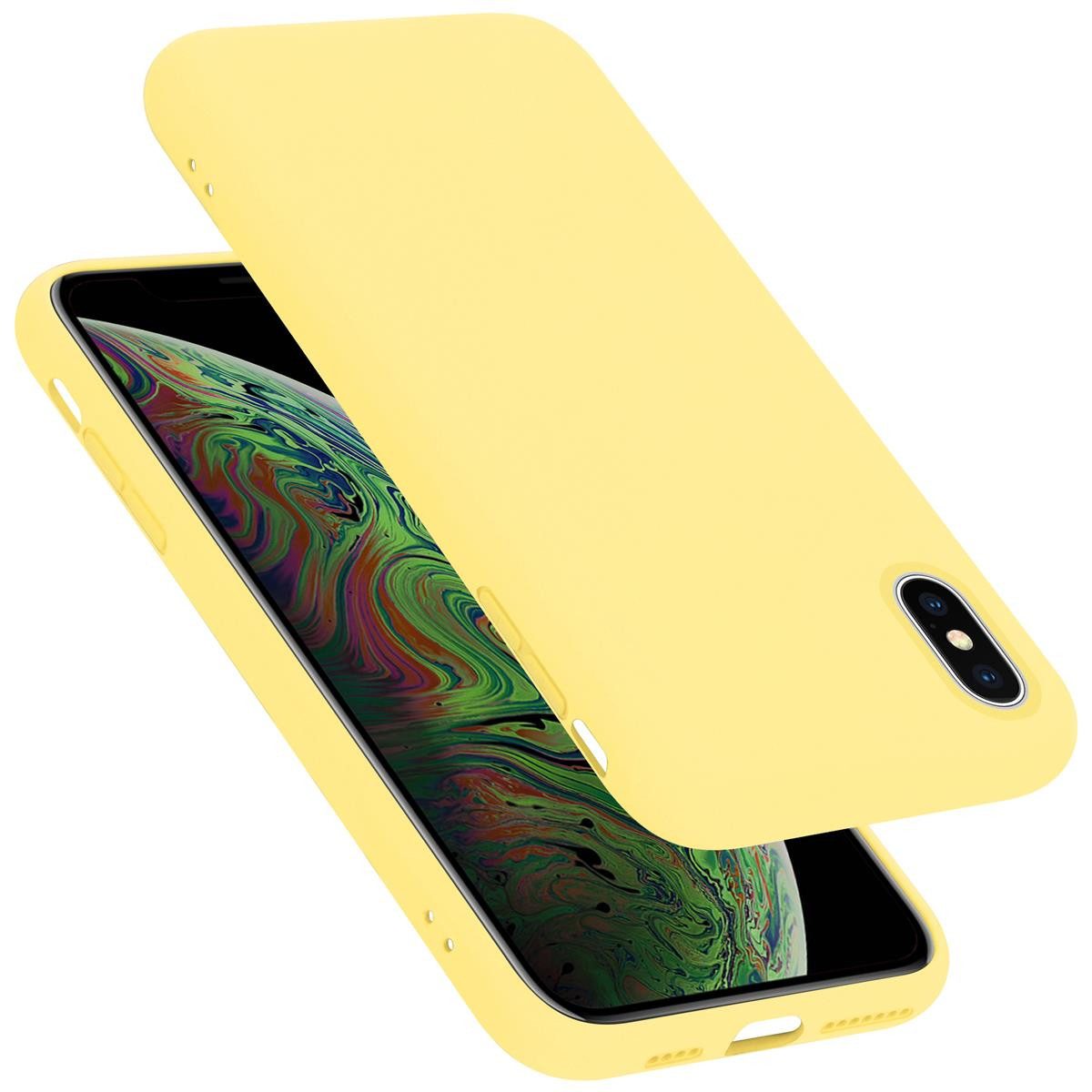 Cadorabo Handyhülle für iPhone XS MAX Hülle Apple iPhone XS MAX, Flexible Hülle TPU Silikon Schutzhülle Back Cover Case