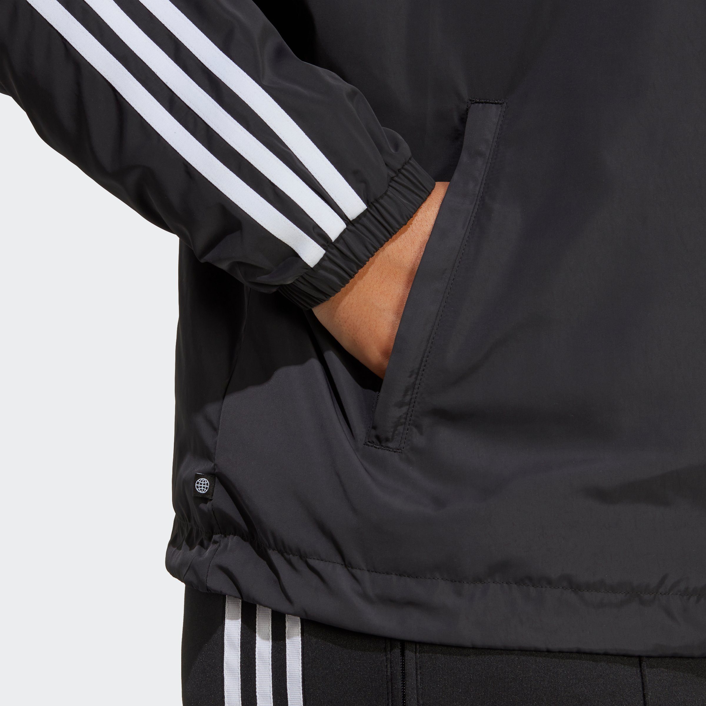 ADICOLOR Black 3STREIFEN CLASSICS adidas Outdoorjacke Originals COACH