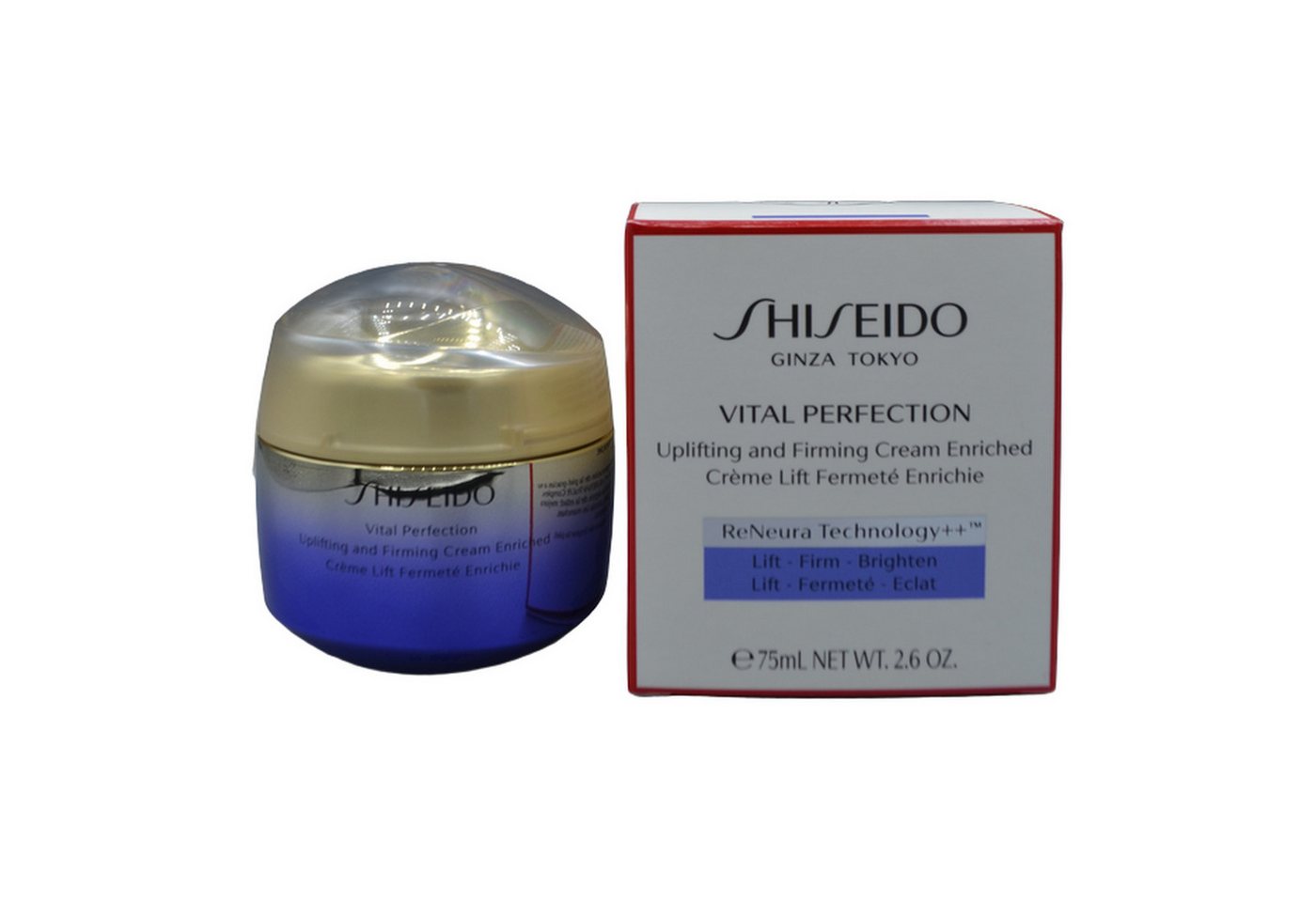 SHISEIDO Körpercreme Shiseido Vital Perfection Uplifting & Firming Cream Enriched 75ml