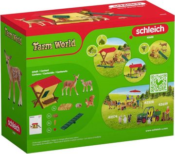 Schleich® Spielwelt FARM WORLD, Fütterung der Waldtiere (42658)