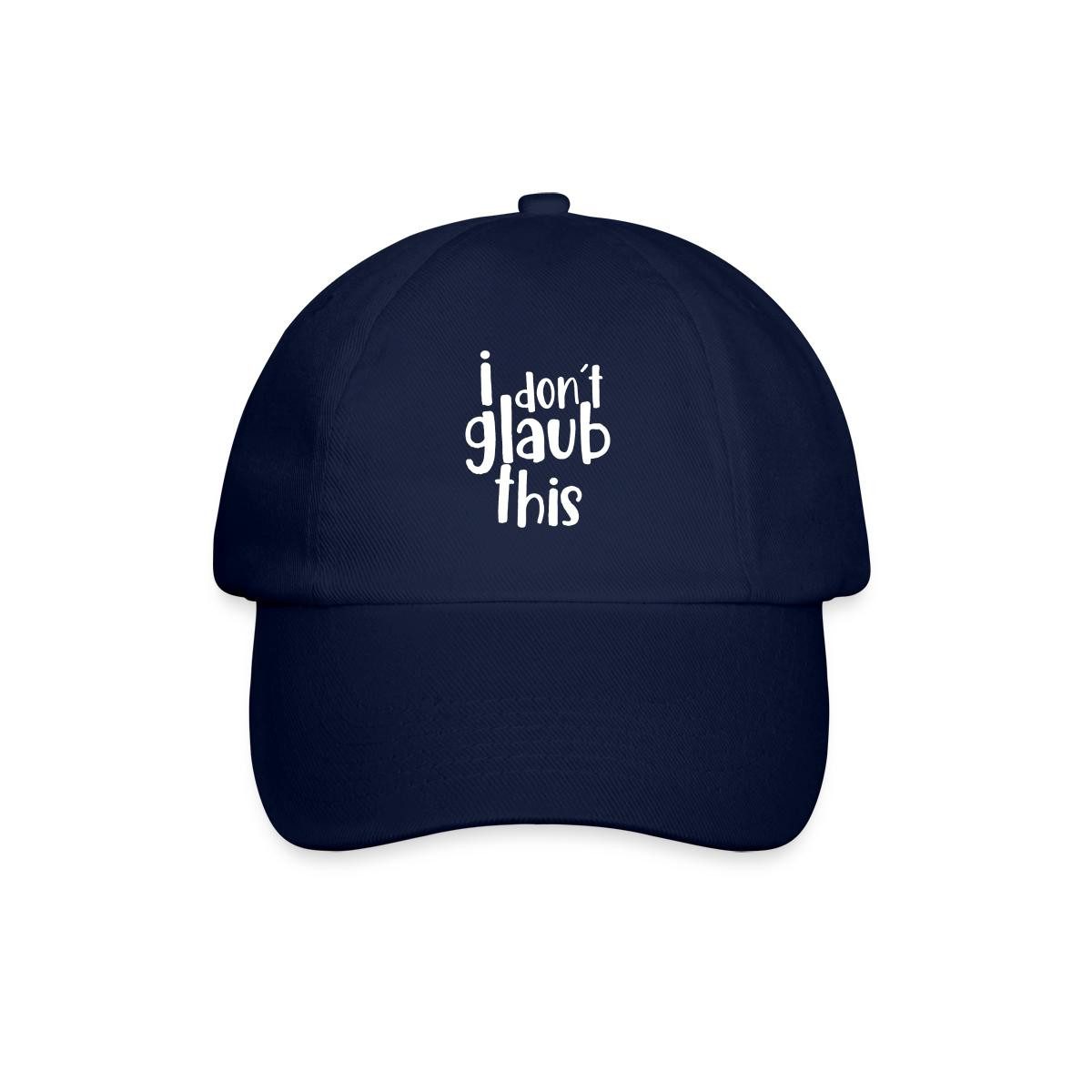 Spreadshirt Baseball Cap I Don't Glaub This TV Meme Dschungel Baseballkappe (1-St)