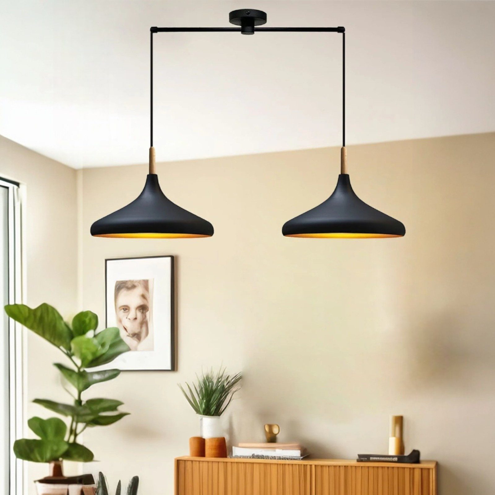 Bamyum Pendelleuchte Bamyum Pendelleuchte, Champion, 2x günstig online kaufen