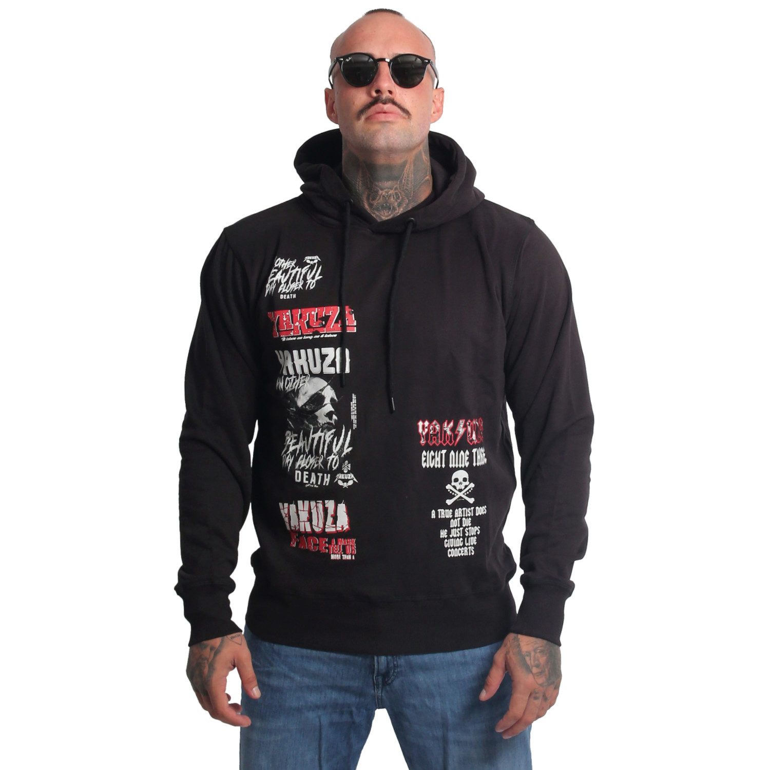 YAKUZA Hoodie Patchwork günstig online kaufen