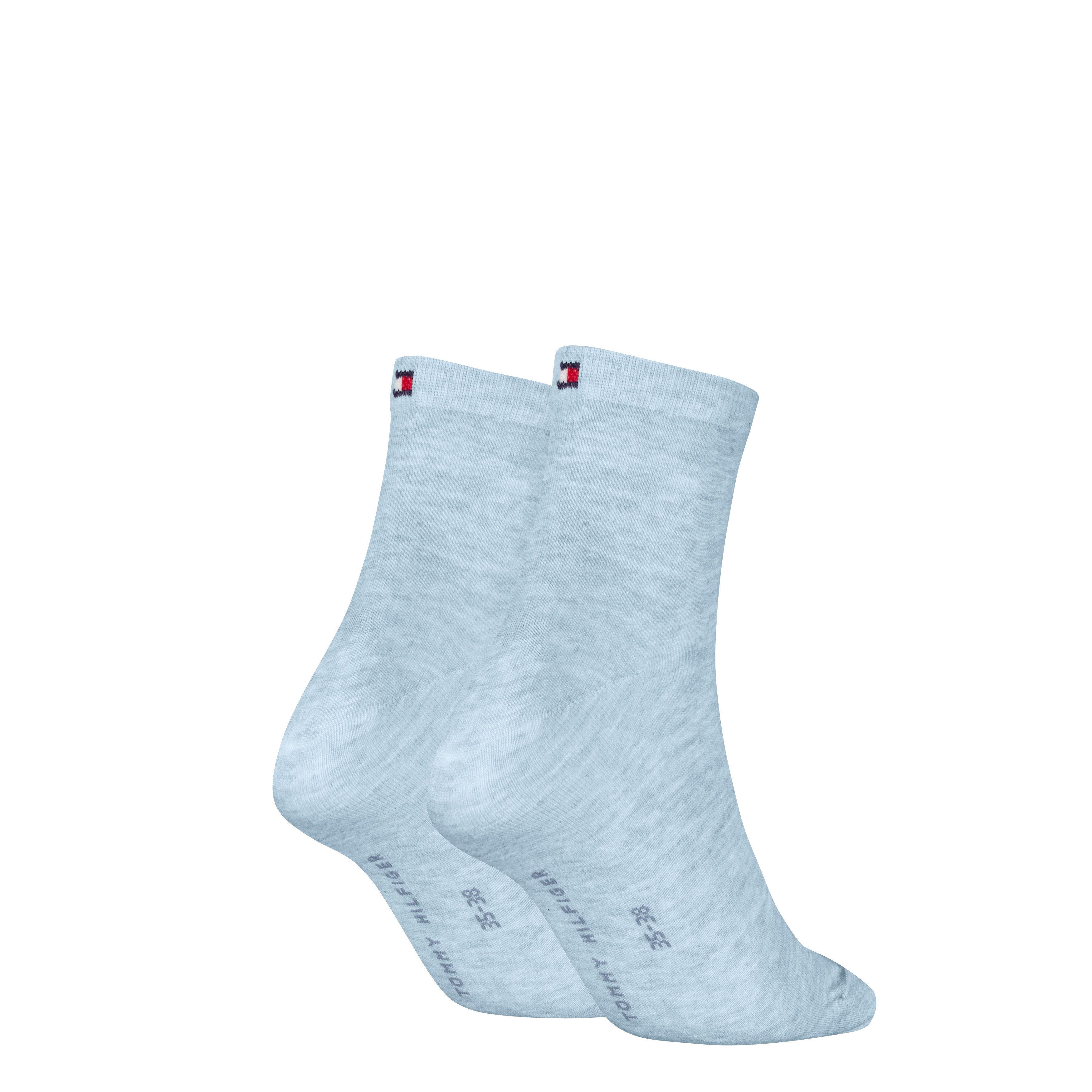 Tommy Hilfiger Kurzsocken TH WOMEN CASUAL SHORT SOCK 2P (2 Paar) Mit flache günstig online kaufen