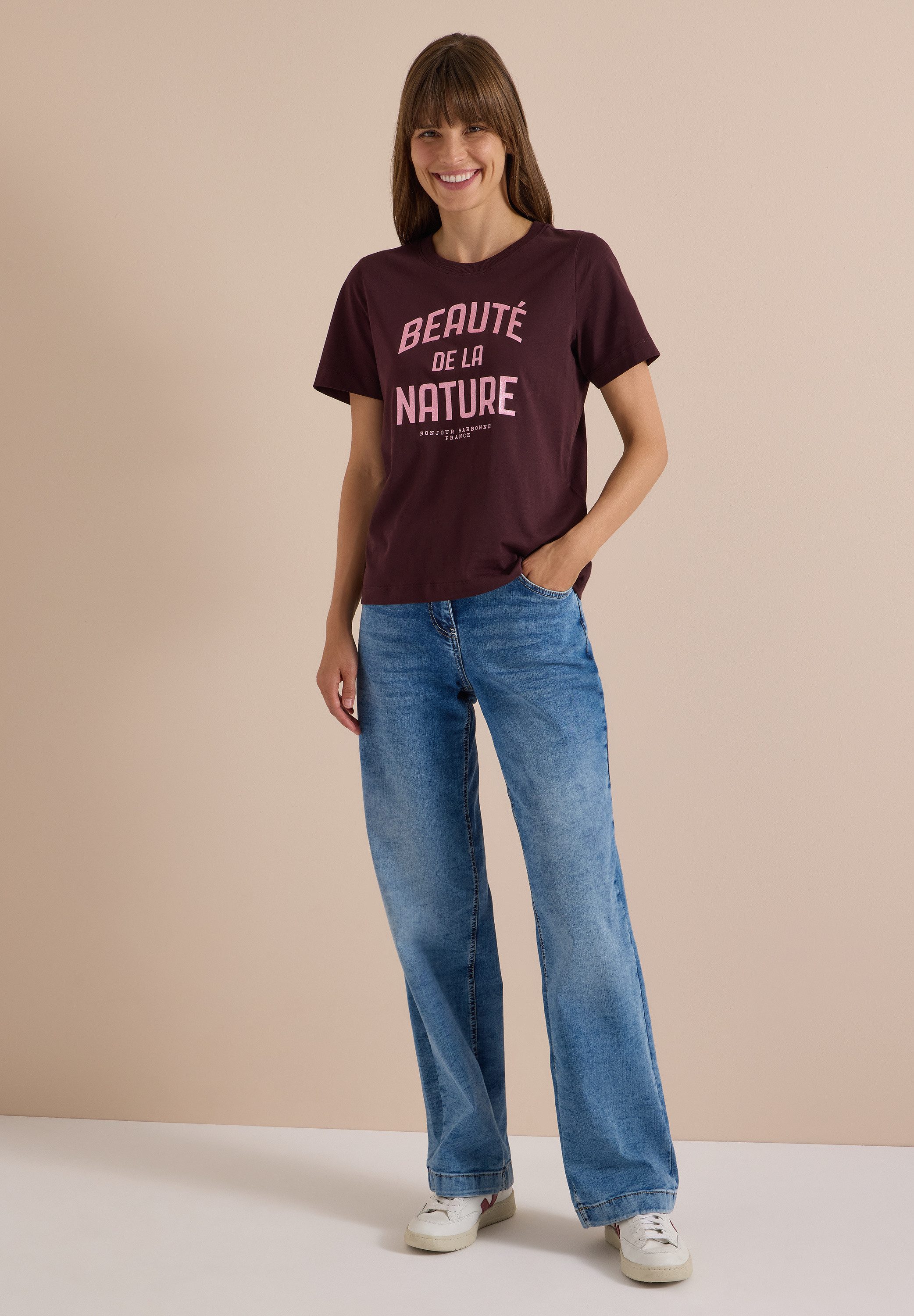 CECIL T-Shirt aus reiner Baumwolle – Bild 3 von 5