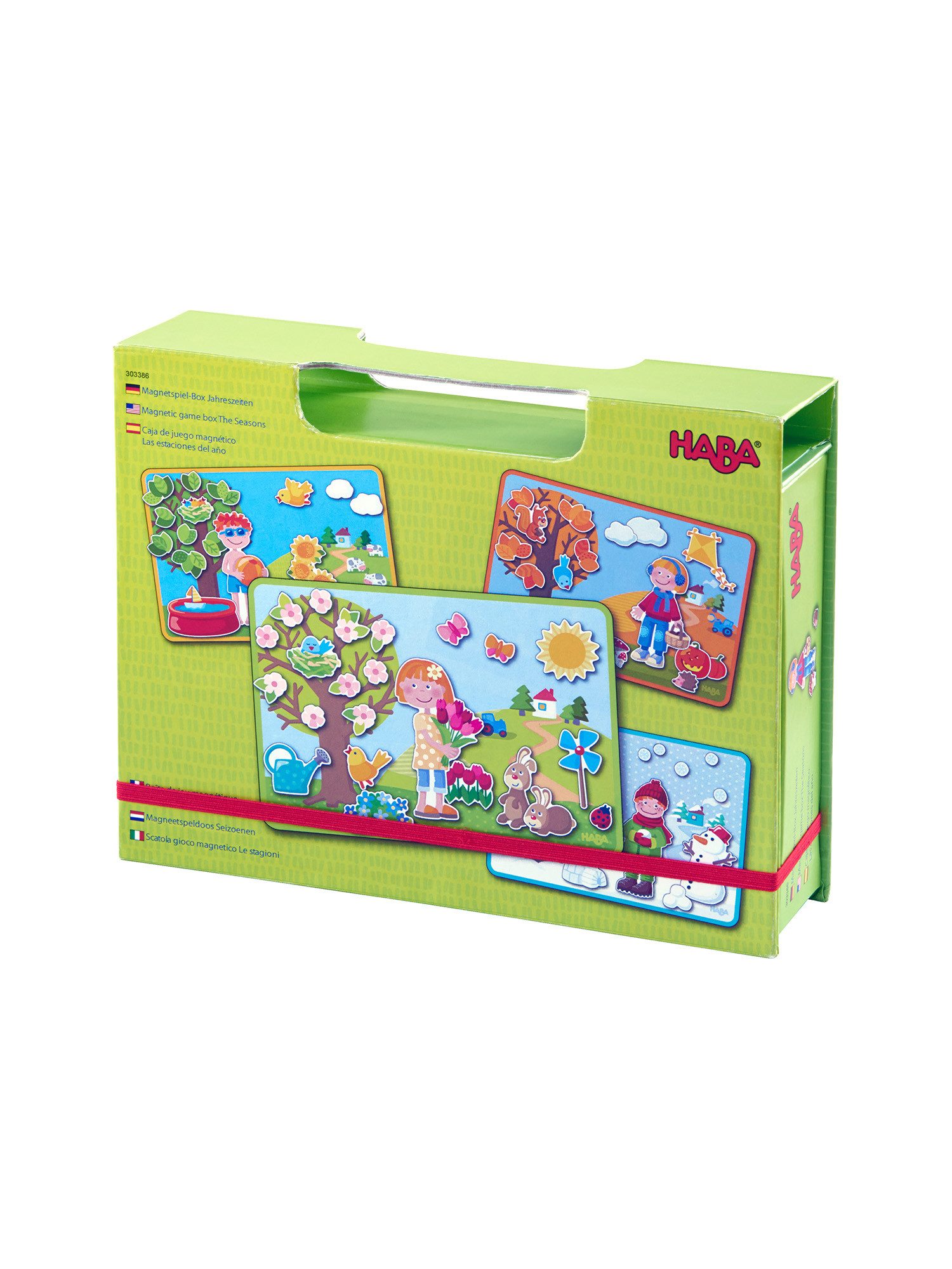 Haba Puzzle Magnetspiel-Box Jahreszeiten, Puzzleteile, unisex neutral günstig online kaufen