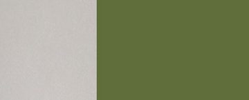 Feldmann-Wohnen Klapphängeschrank Rimini (Rimini, 1-St) 80cm Front- & Korpusfarbe wählbar 2-teiliger Hochfaltklappe mit Glas