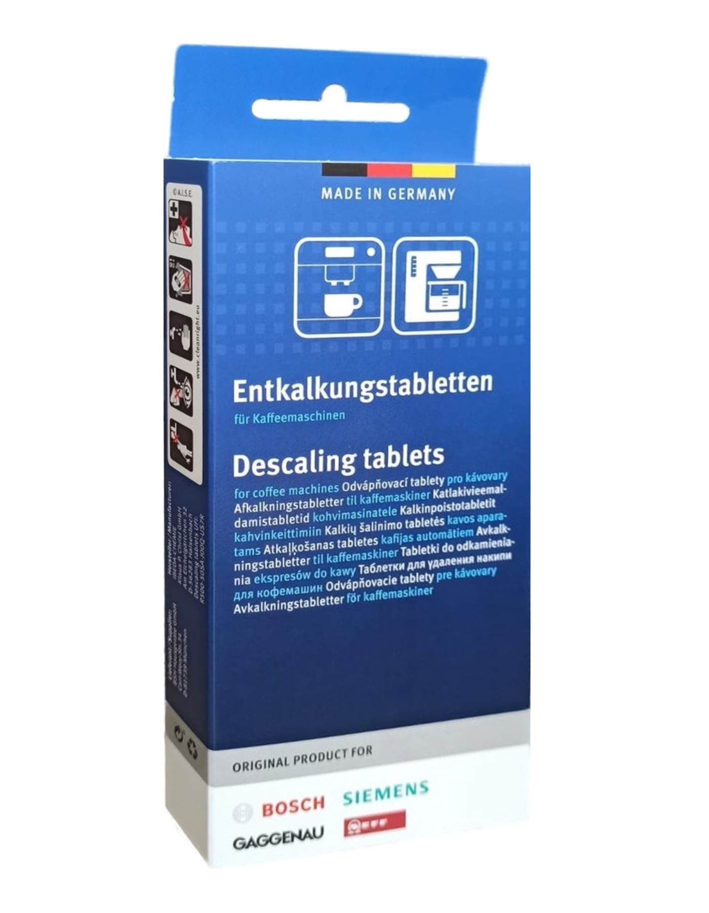 SIEMENS 3x 00311821 311821 Kaffeevollautomat EQ-Reihe Entkalkungstabletten