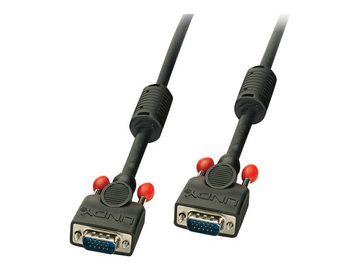 Lindy LINDY VGA Kabel M/M, schwarz 3m Computer-Kabel
