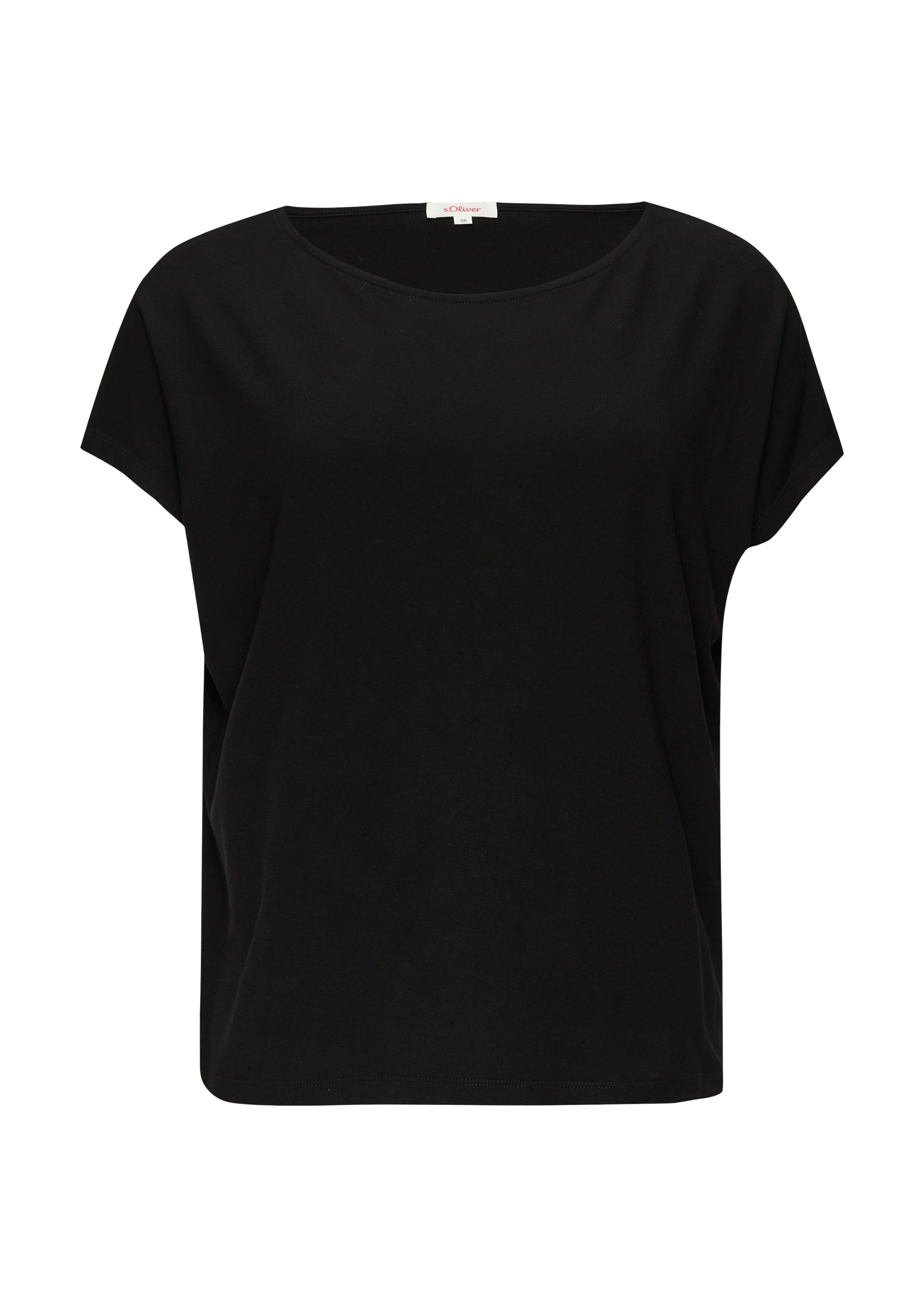 s.Oliver T-Shirt mit Markenlabel