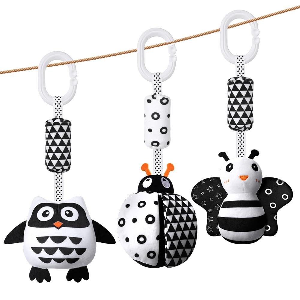 FOUORTUNATE-BEE Kinderwagenkette Kinderwagen Spielzeug, 3Pcs hängendes günstig online kaufen