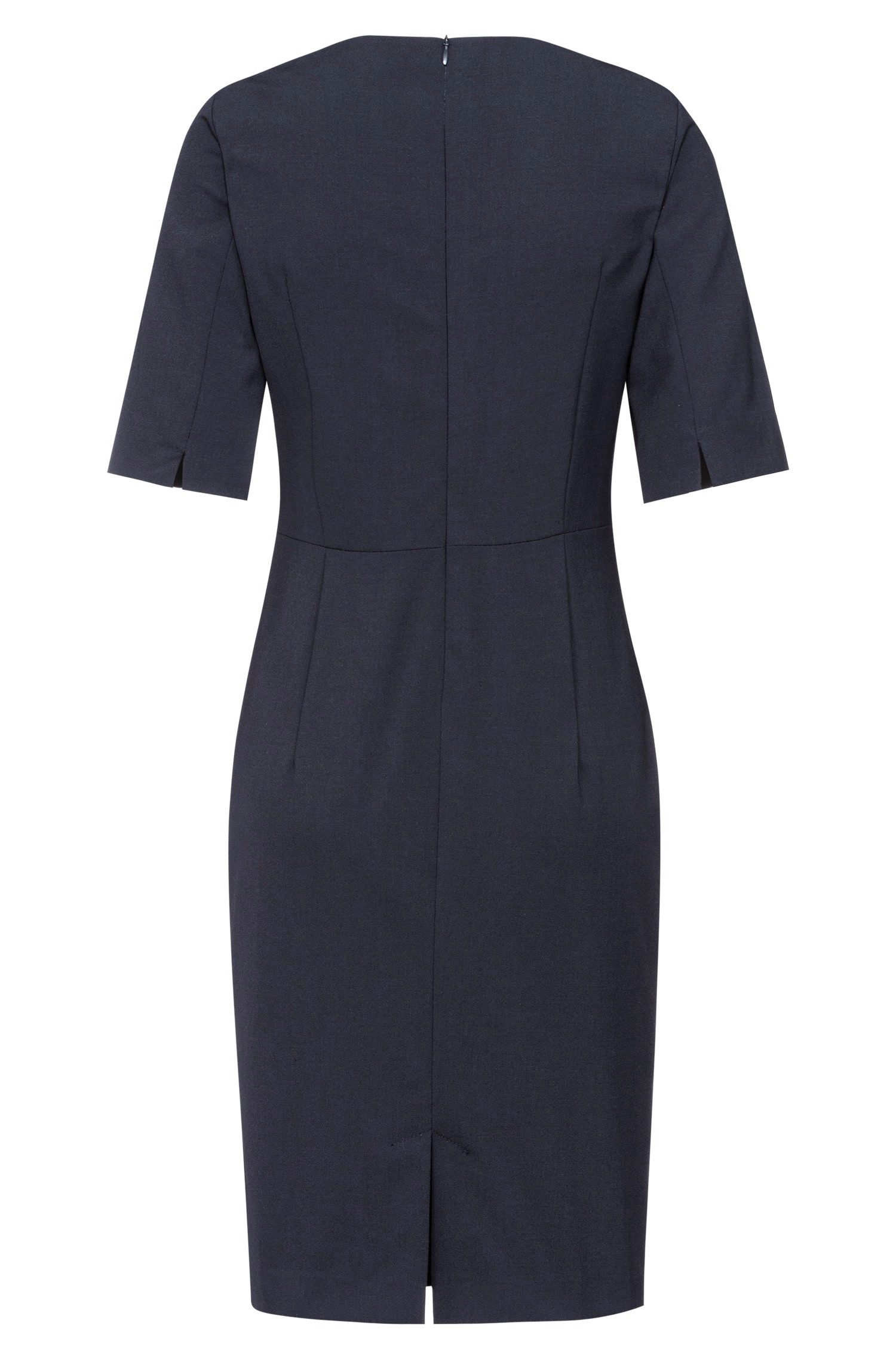 GREIFF Etuikleid Greiff Corporate Kleid PREMIUM Damen OEKO TEX® Marine 34 günstig online kaufen