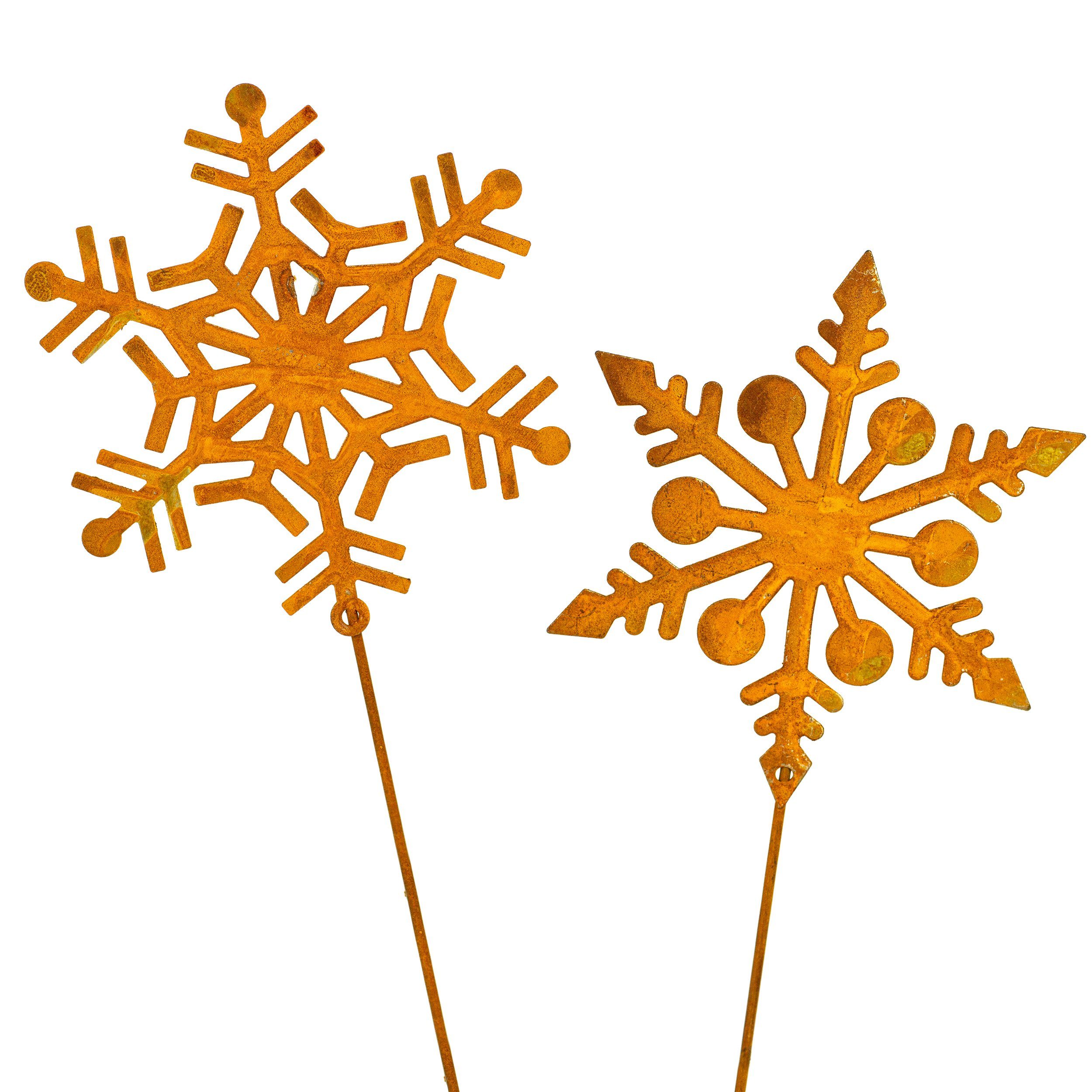 Blümelhuber Gartenstecker -2er Set Schneeflocke (2-St) günstig online kaufen