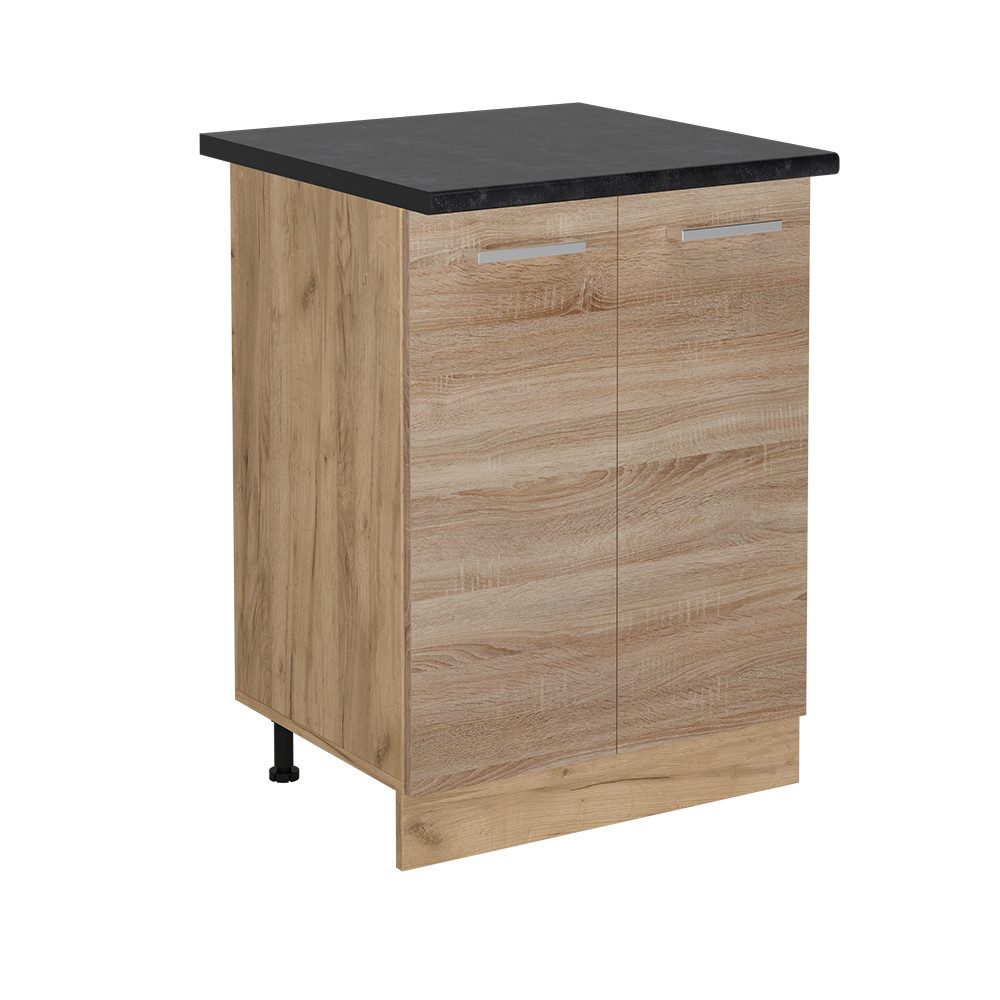 Vicco Unterschrank R-Line, Sonoma/Goldkraft Eiche, 60 günstig online kaufen