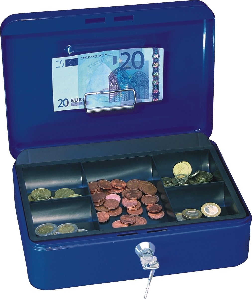 Geldkassette Geldkassette Größe 3 blau (10 Stück)