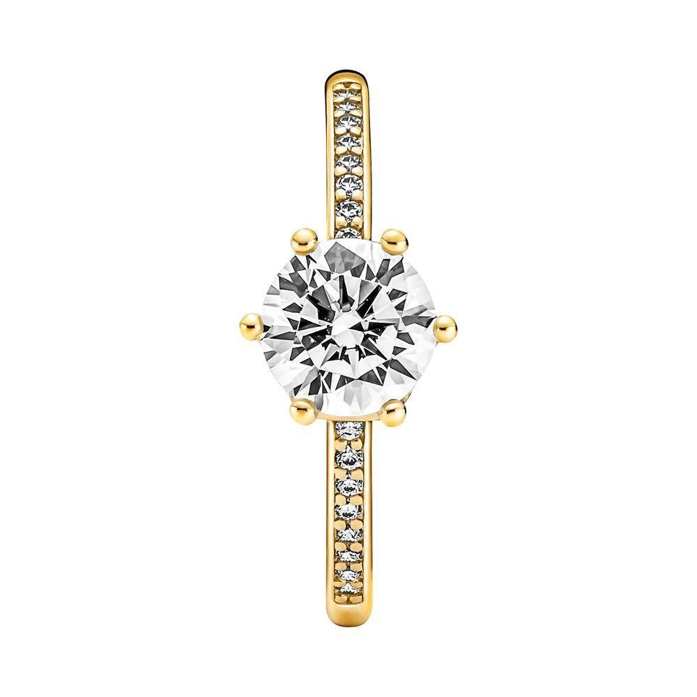 Pandora Fingerring Damenring Solitär mit Zirkoniasteinen von PANDORA