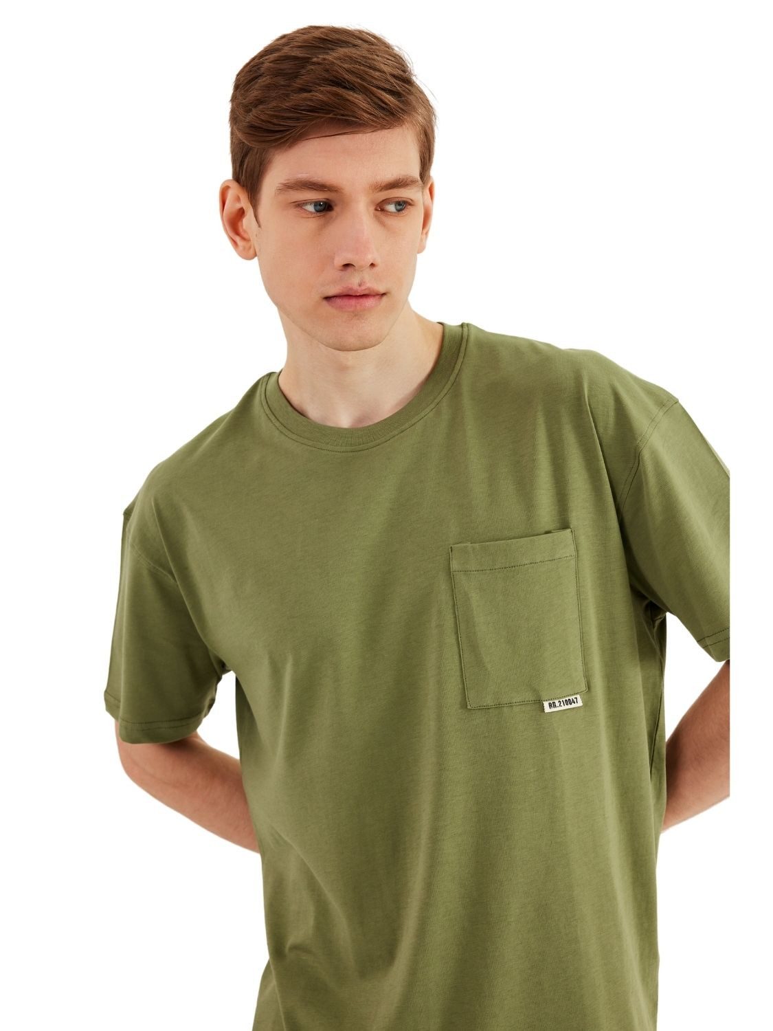 COMEOR Oversize-Shirt Herren T-Shirt: Trendige Urban Streetwear für lässige Styles (1-tlg) mit individuellem Print – Bild 2 von 5