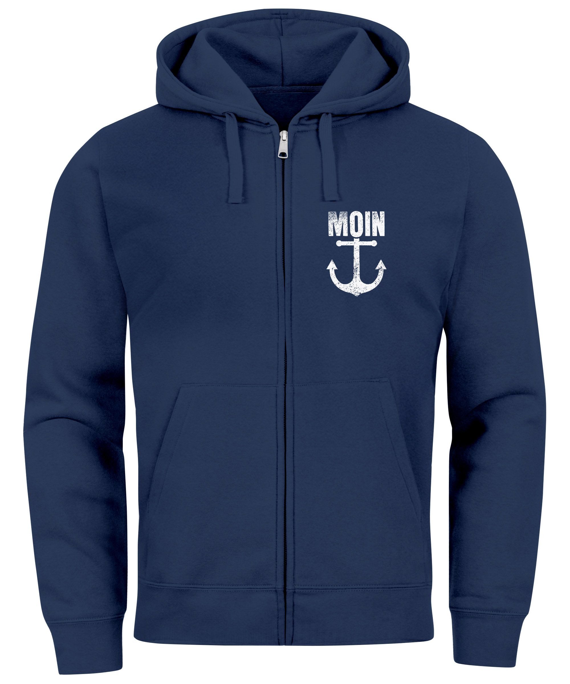 Neverless Sweatjacke Zip-Hoodie Herren Sweatjacke mit günstig online kaufen