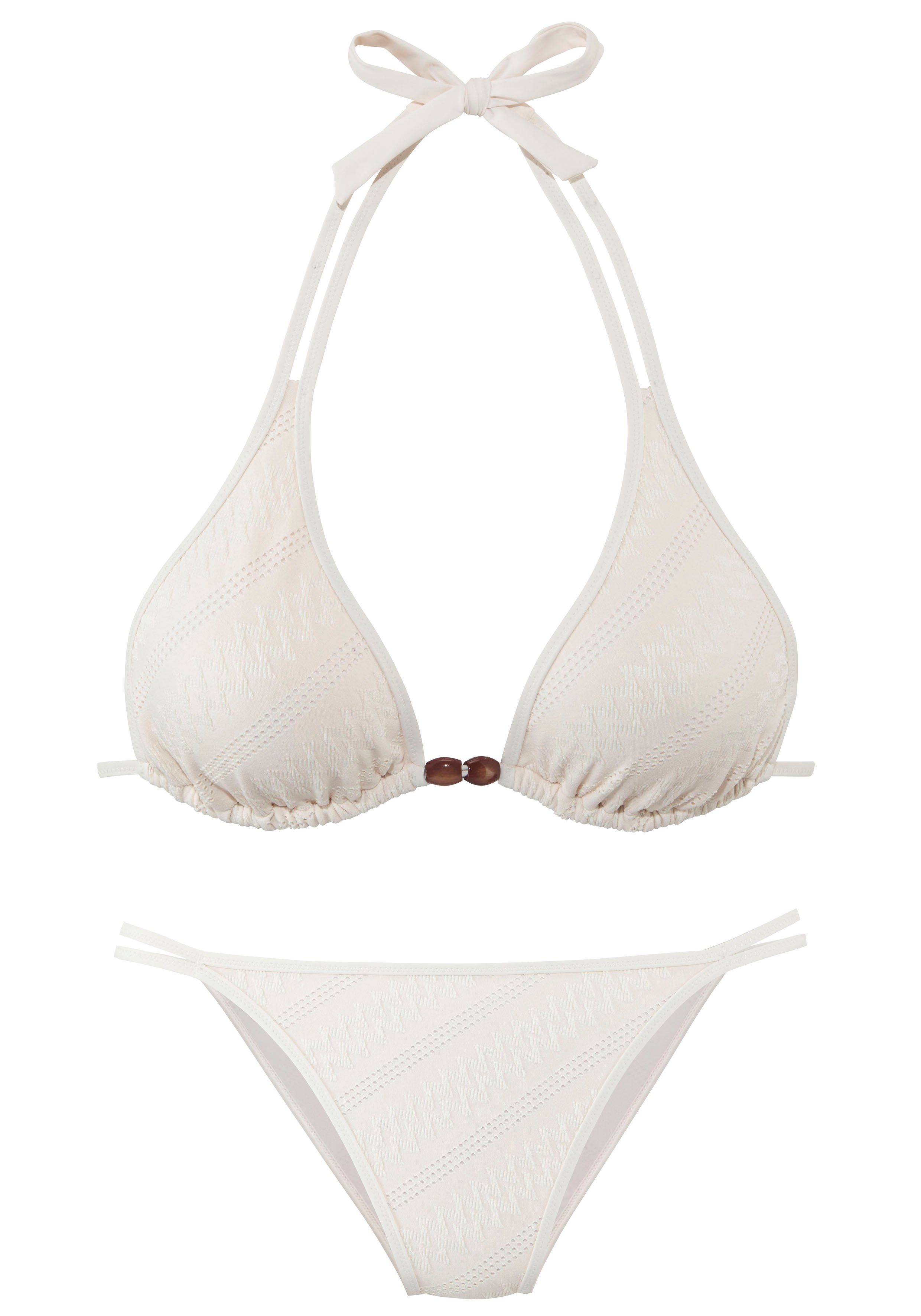 s.Oliver Triangel-Bikini Naila (Set) mit Struktur günstig online kaufen