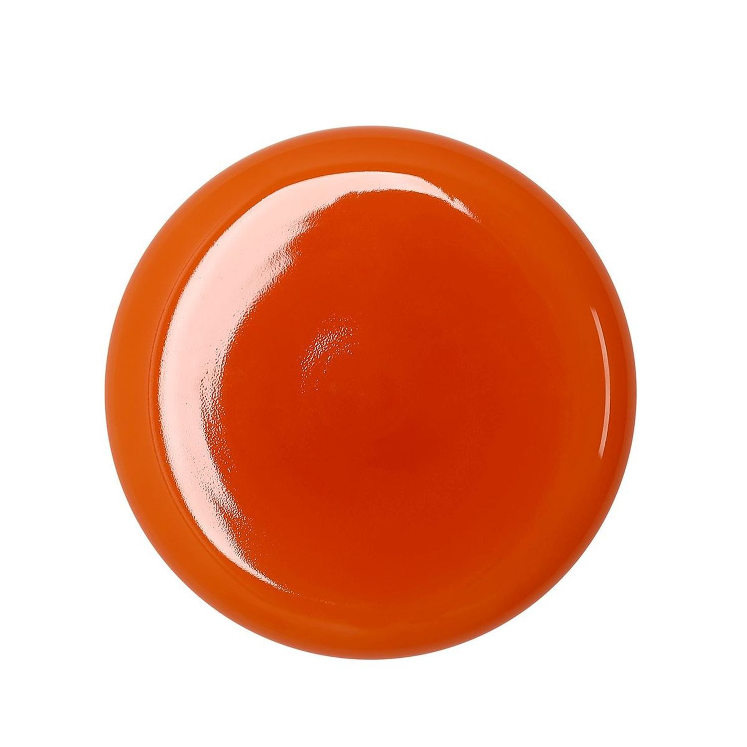 Licht-Erlebnisse Wandleuchte ERAN, Glas Metall D: 16 cm Orange GX53 rund Modern