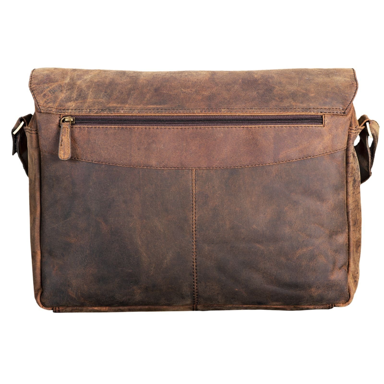 STILORD Laptoptasche "Marlon" Ledertasche Herren Business – Bild 5 von 5