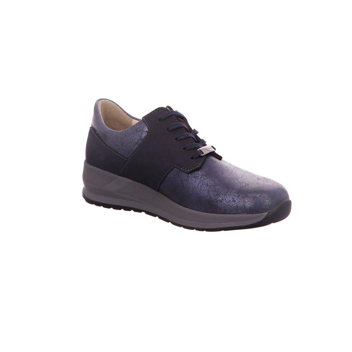 (1-tlg) blau Schnürschuh Finn Comfort