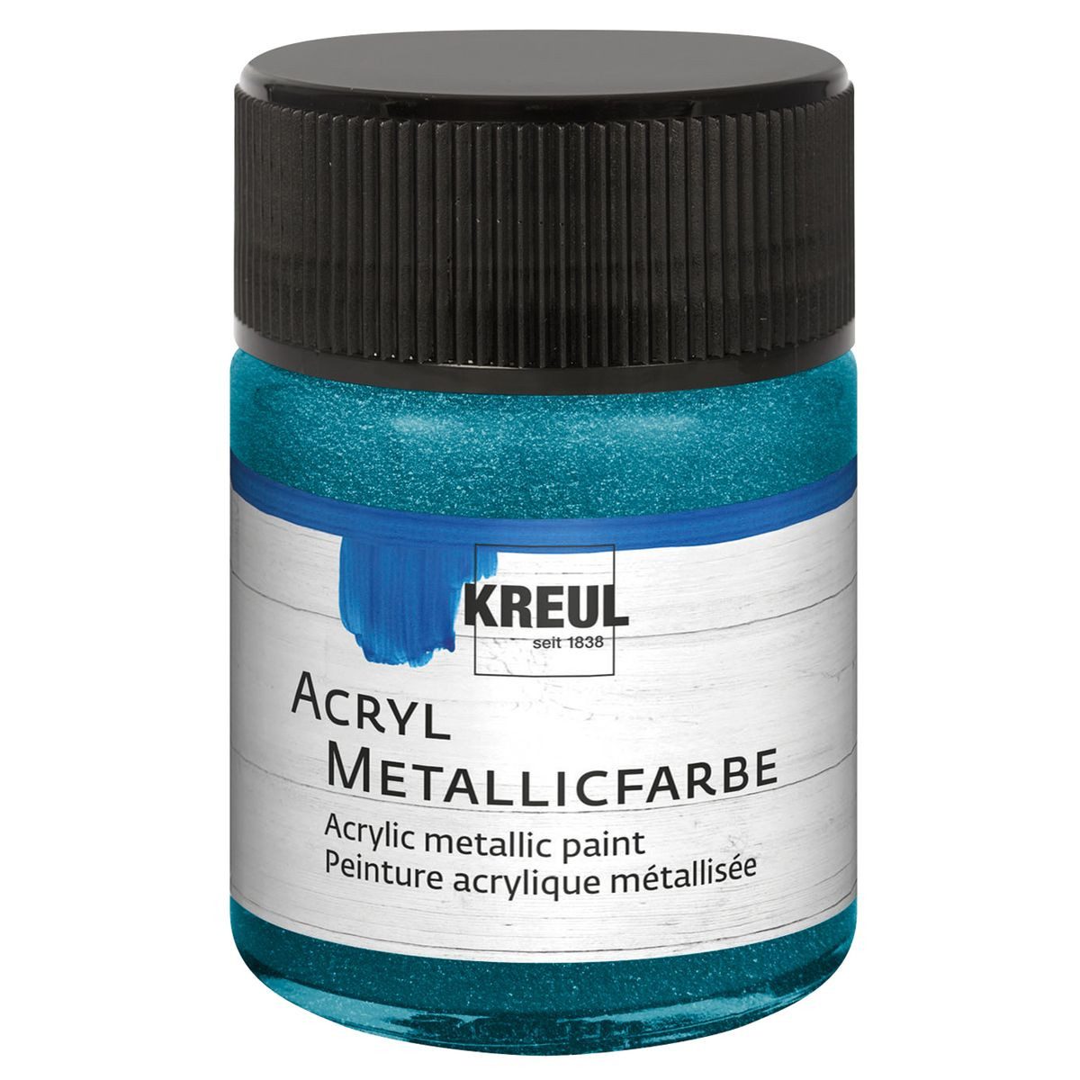 C. KREUL Acrylfarbe KREUL Acrylfarbe metallic petrol 50ml
