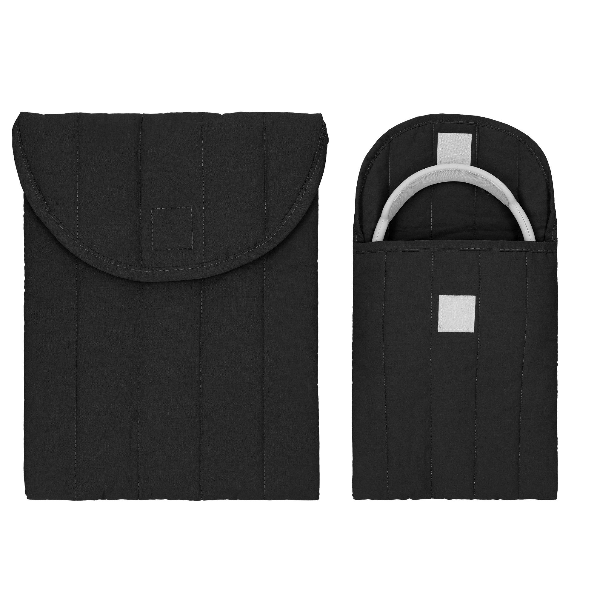 kwmobile Kopfhörer-Schutzhülle Tasche für Headset / Overear headphone Kopfhörer Schutzhülle, Headset Cover aus Stoff - Aufbewahrung für Zubehör
