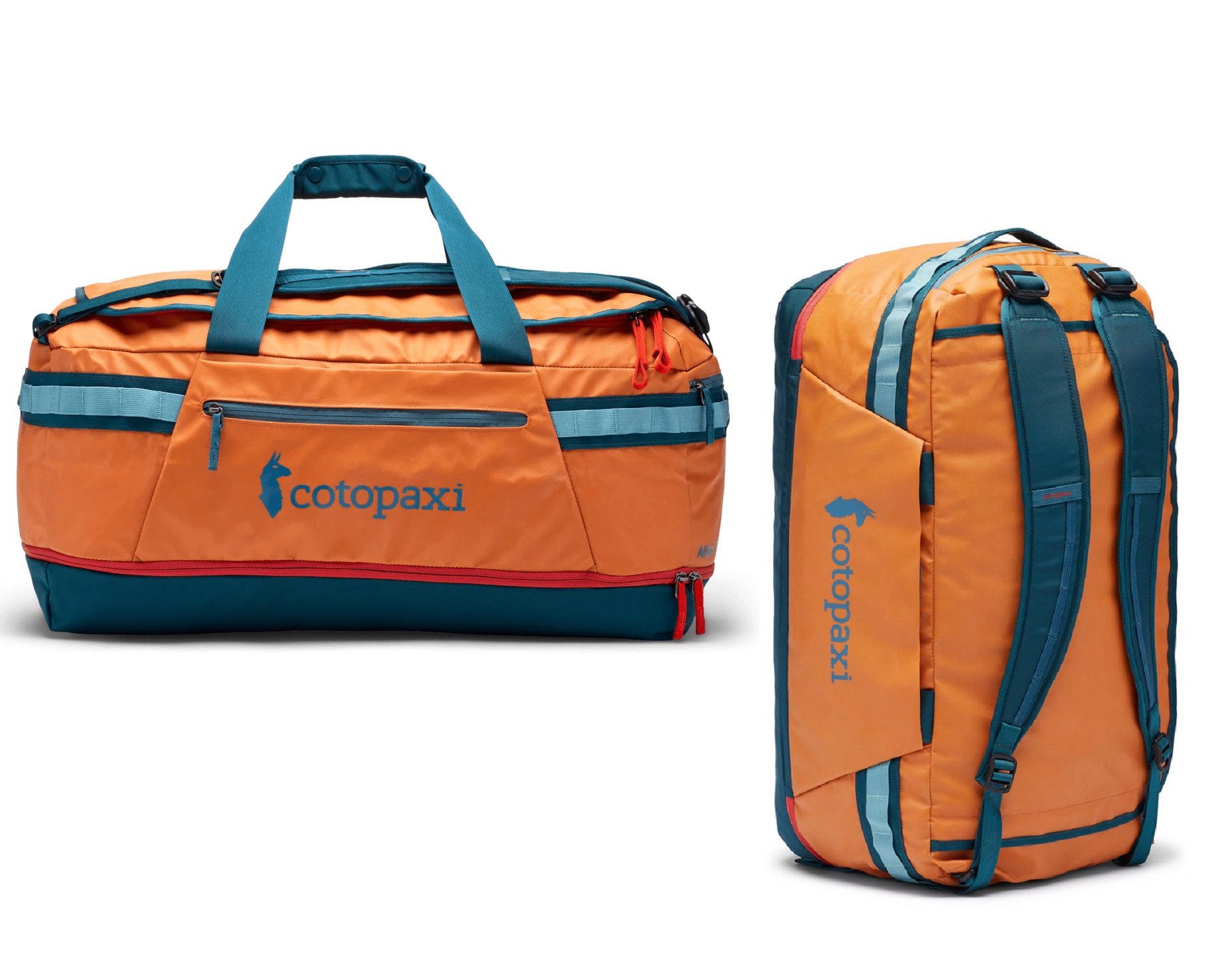 Cotopaxi Reisetasche Allpa 70 Liter Outdoor Duffel Bag Tamarindo robust und nachhaltig, geräumiges Hauptfach