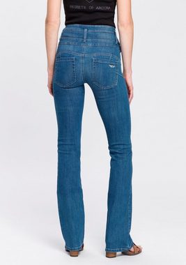 Arizona Bootcut-Jeans mit extrabreitem Bund High Waist