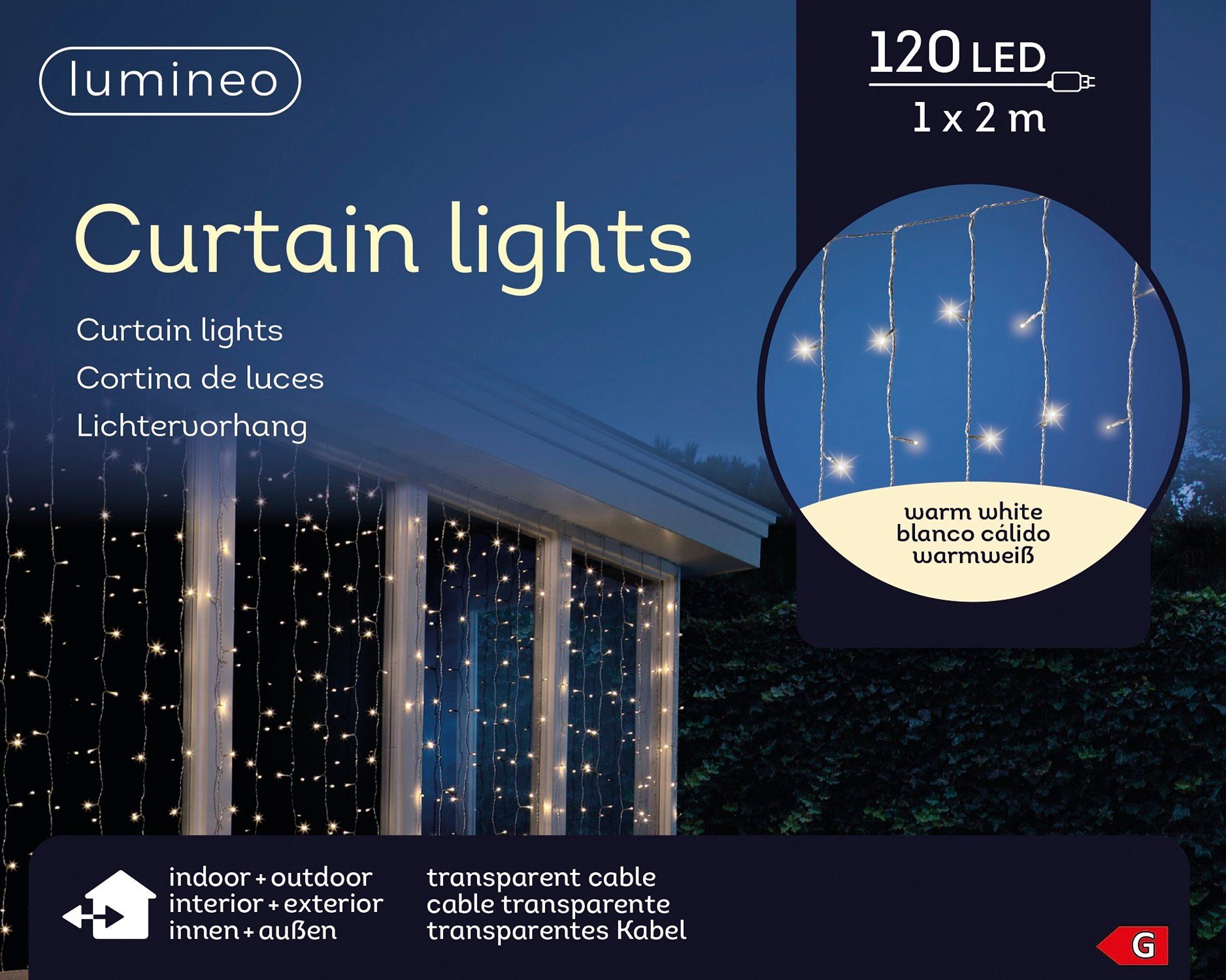 Lumineo Lichtervorhang Lumineo Lichtervorhang CURTAIN LIGHTS günstig online kaufen
