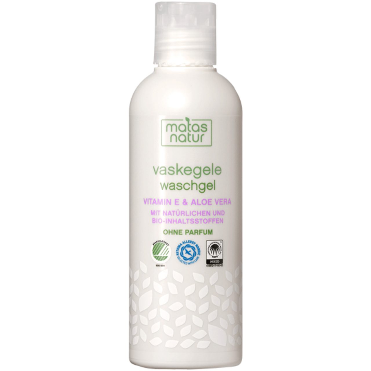 Matas Duschgel Natur Waschgel, Entfernt Schmutz, Fett und Make-up mühelos.