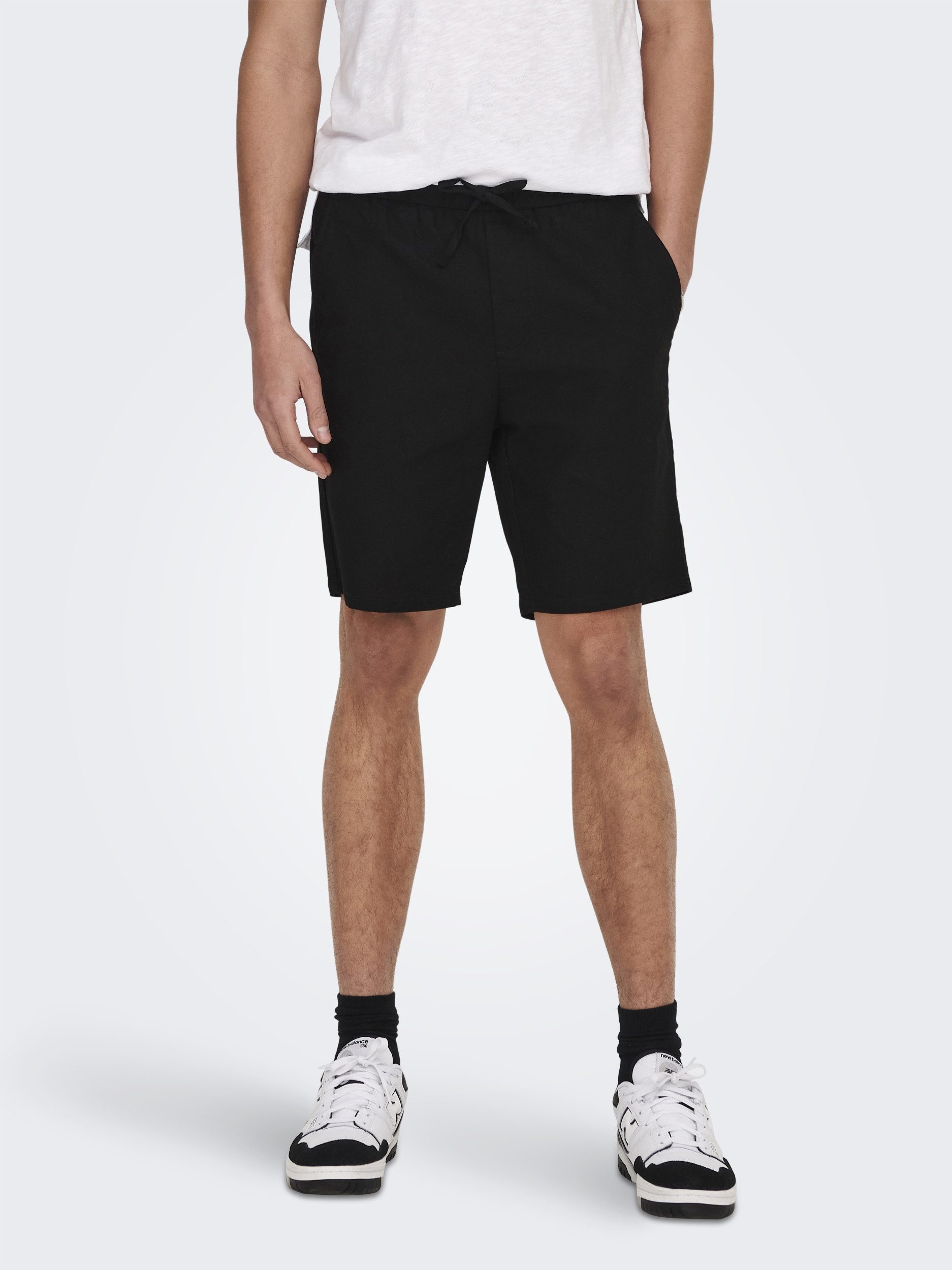 ONLY & SONS Bermudas ONSLINUS 0007 COT LIN SHORTS NOOS