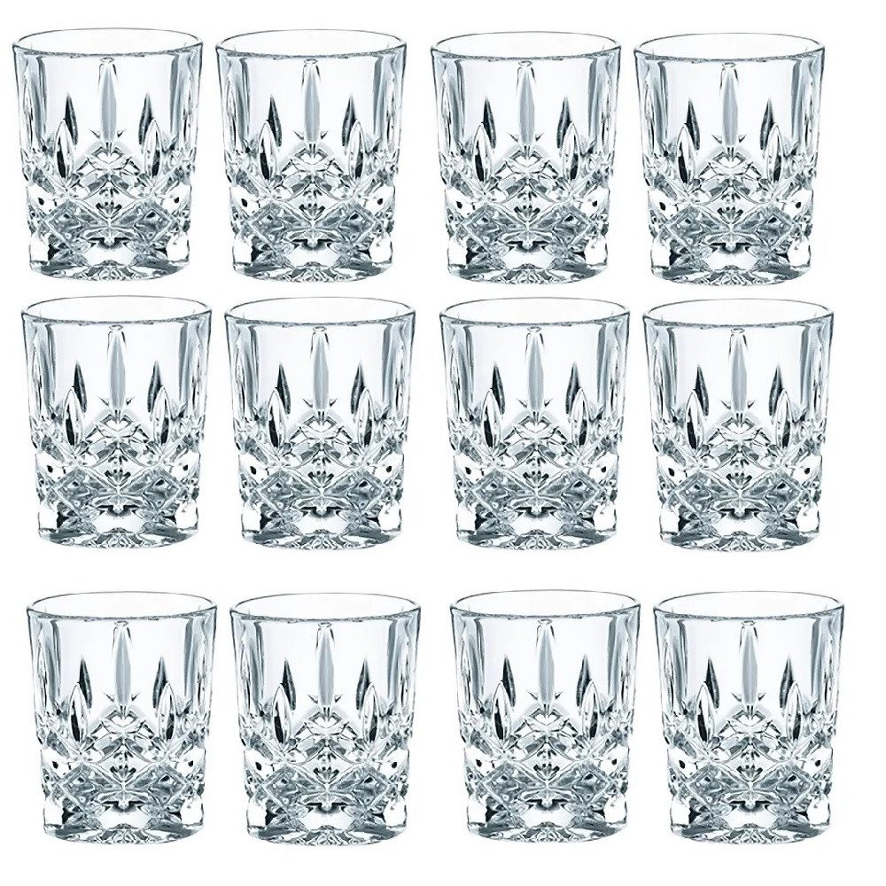 Nachtmann Schnapsglas Nachtmann Noblesse Stamper/Shotglas 12er Set, Kristallglas