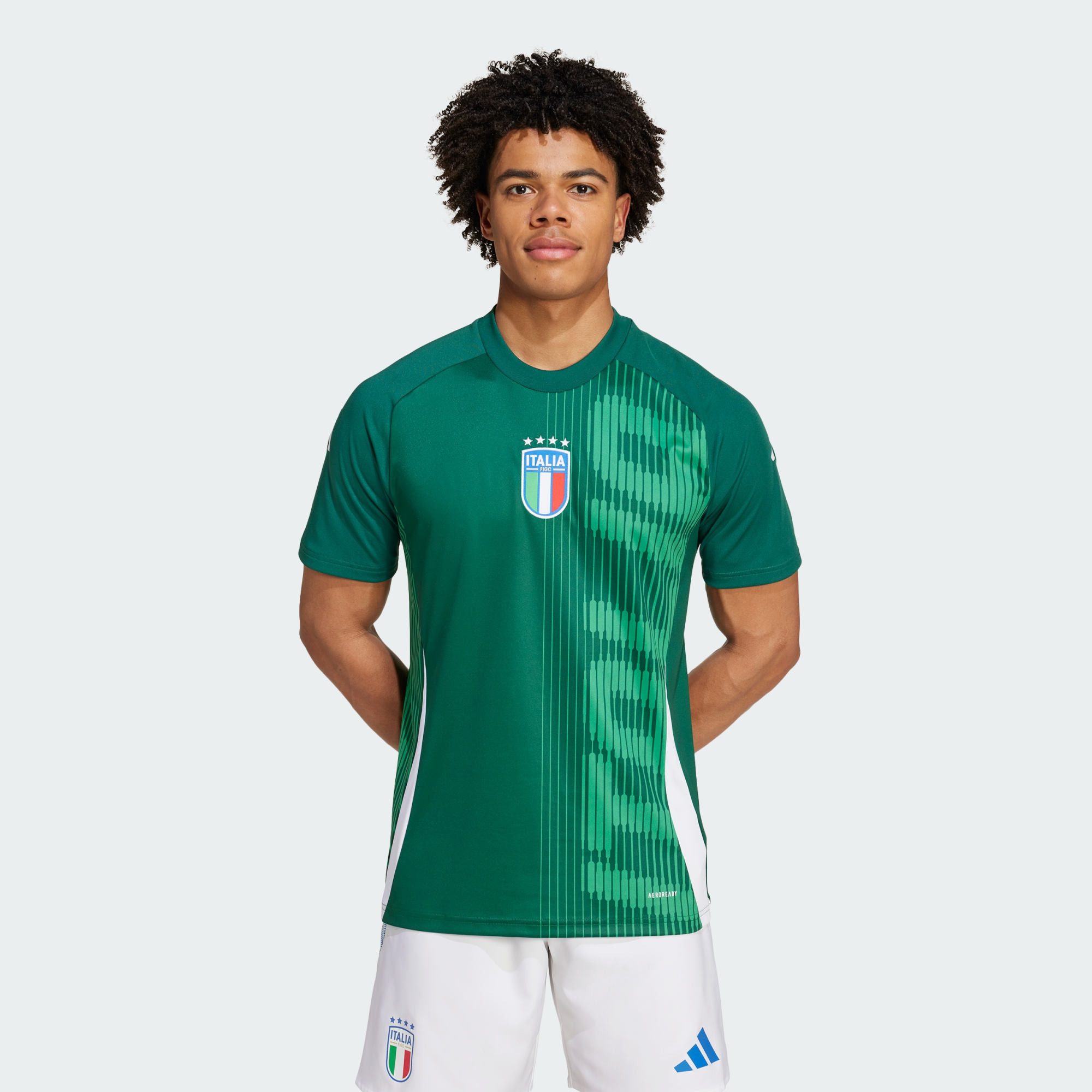 adidas Performance Fußballtrikot ITALIEN PRE-MATCH SHIRT