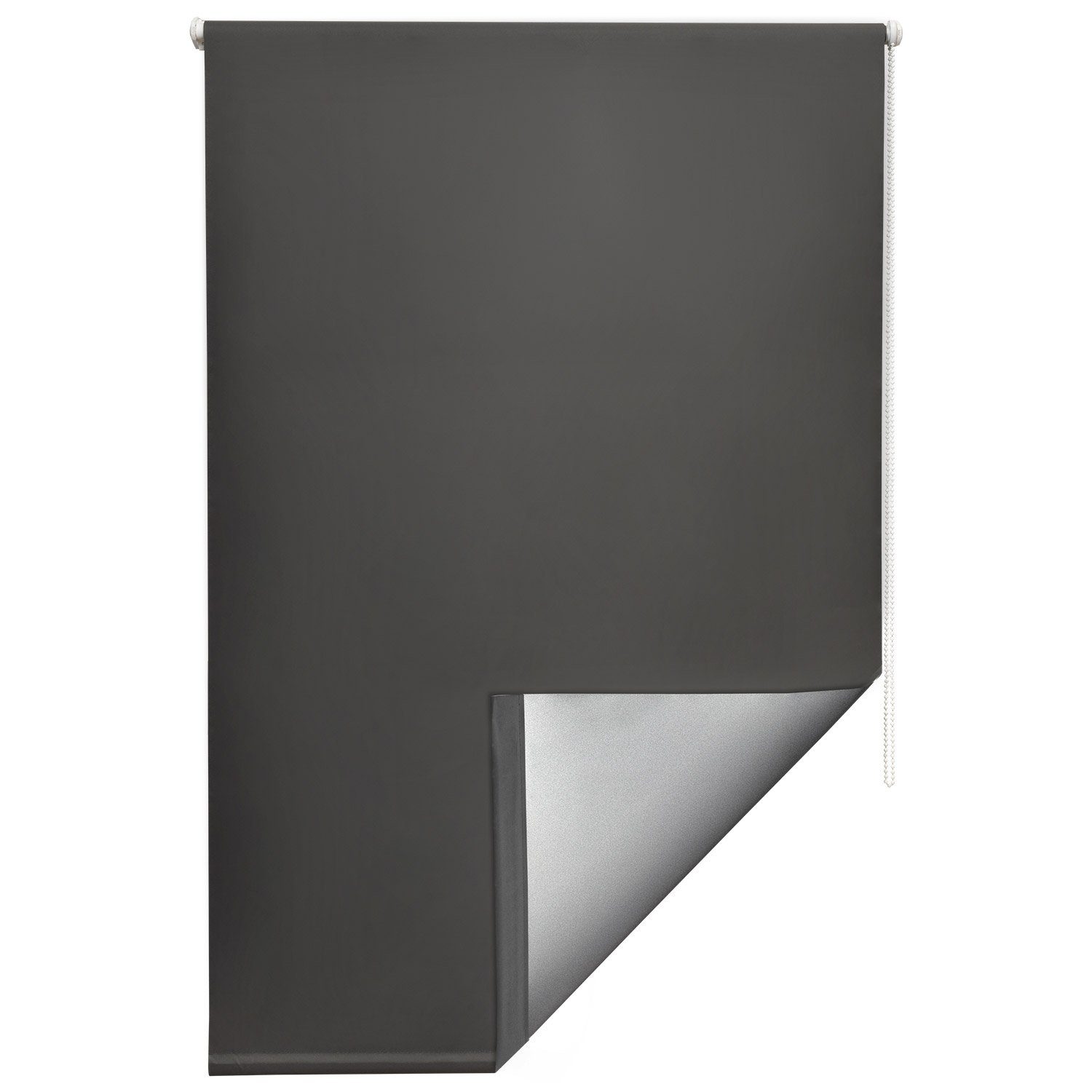 Rollo Thermorollo SolReflect T42, 40x160cm, Anthrazit, Verdunkelung, Sol Royal, Rollos für Fenster ohne Bohren mit Thermobeschichtung Wärmeschutz