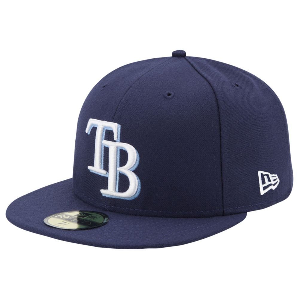 Herren Caps New Era Fitted Cap 59Fifty AUTHENTIC ONFIELD Tampa Bay Rays