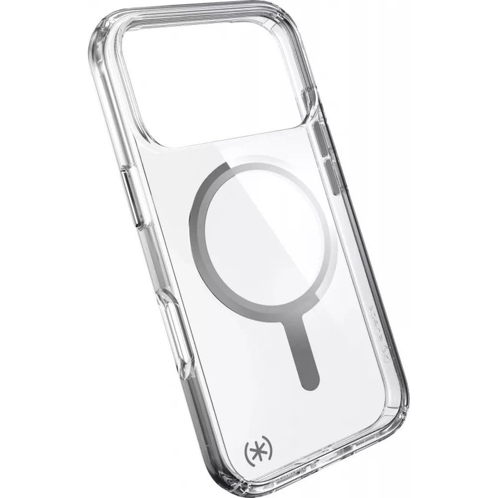 Speck Smartphone-Hülle Speck Presidio Perfect Clear Case MagSafe iP 17 Pro