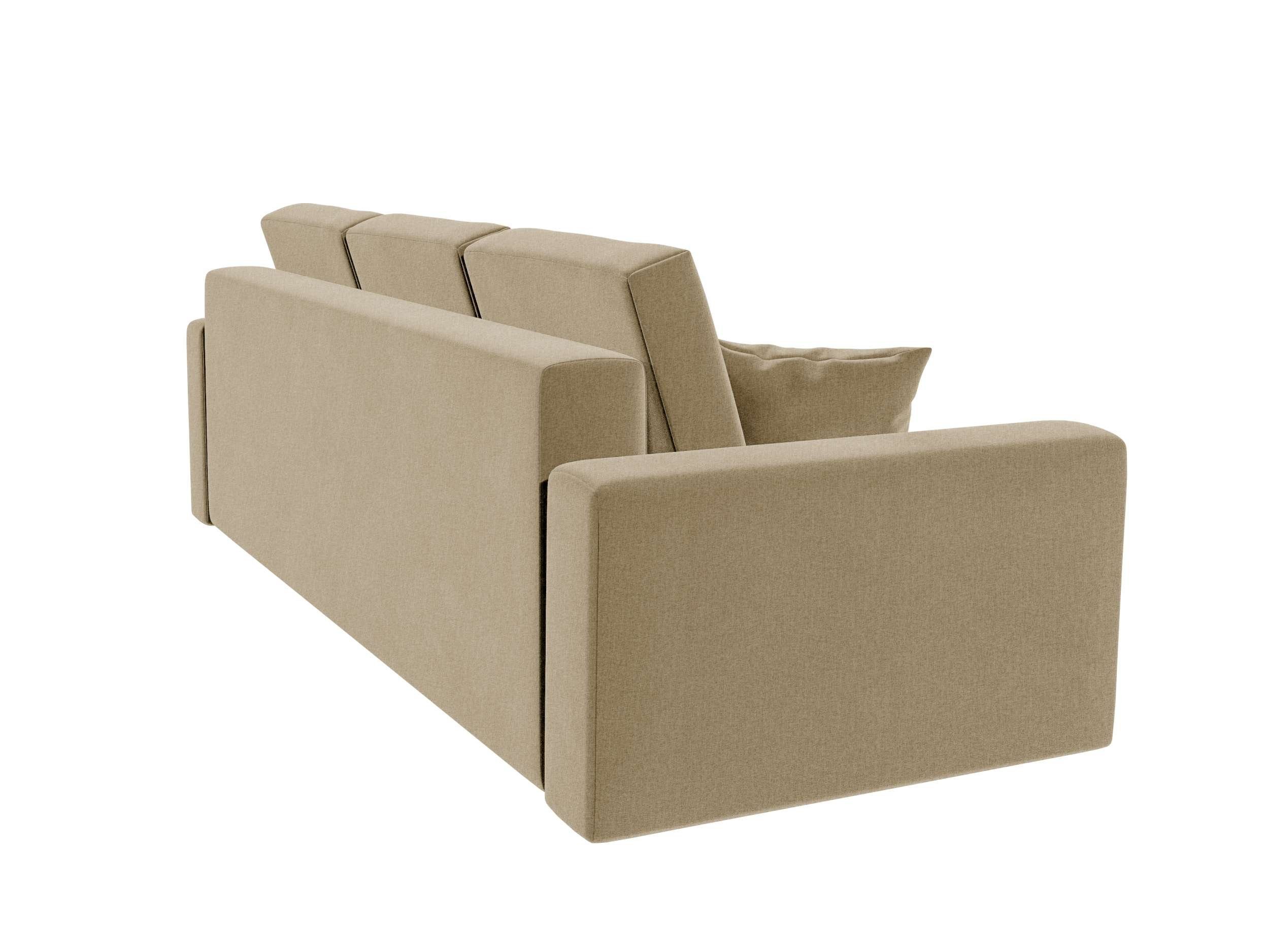 Bettfunktion, Bettkasten, 3-Sitzer Schlafsofa, Modern Sitzkomfort, Design Stylefy Sofa, mit mit Carmen,