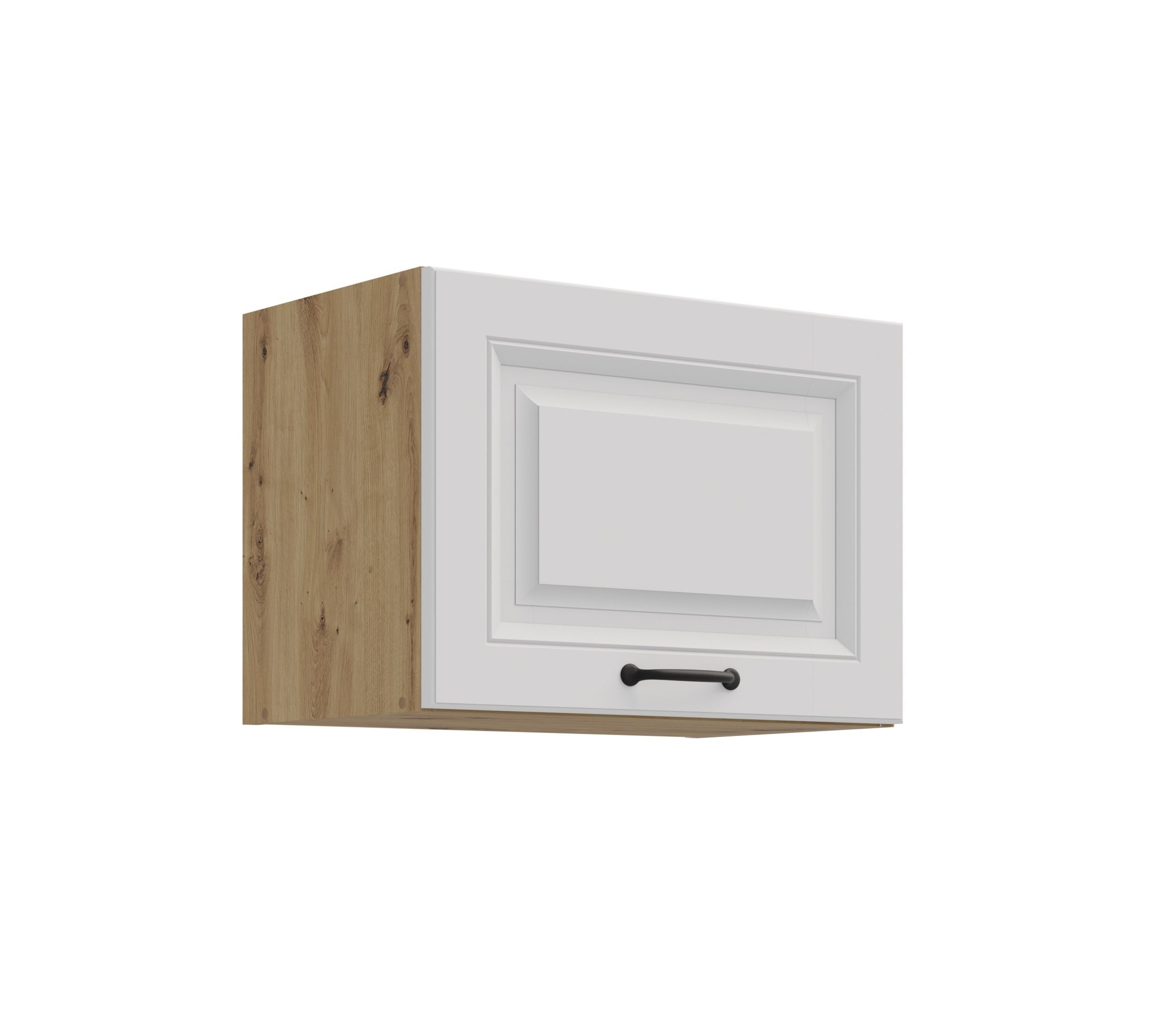 Kurzhängeschrank 50 cm Küche Stilo Weiß Küchenzeile Küchenblock Einbauküche Landhaus